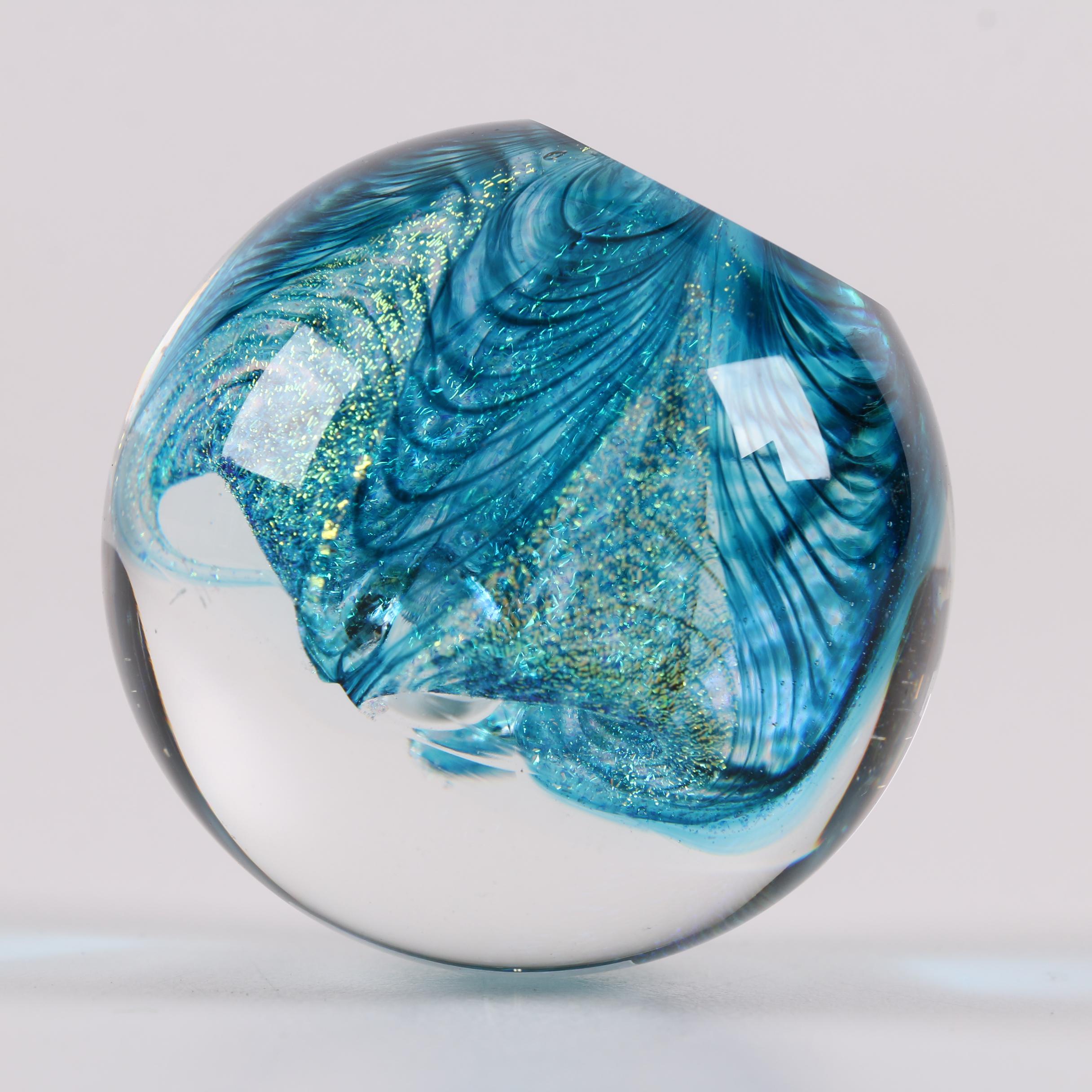 Glass Eye Studio Blown Glass Paperweight