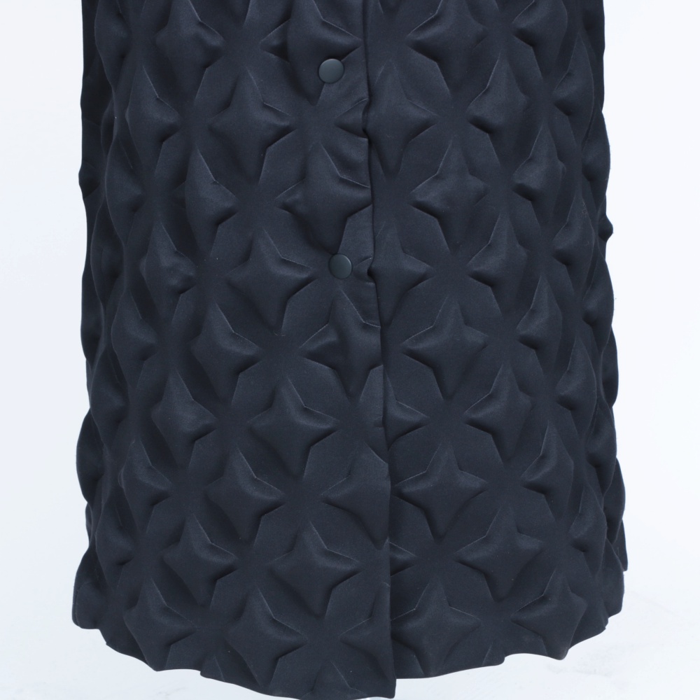 Rare Issey Miyake Vintage Star Egg Crate Women's Coat, Made in Japan