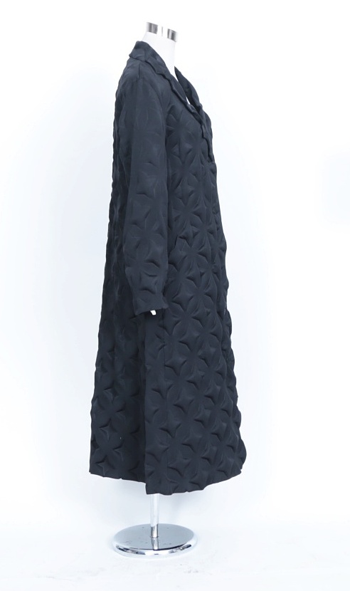 Rare Issey Miyake Vintage Star Egg Crate Women's Coat, Made in Japan