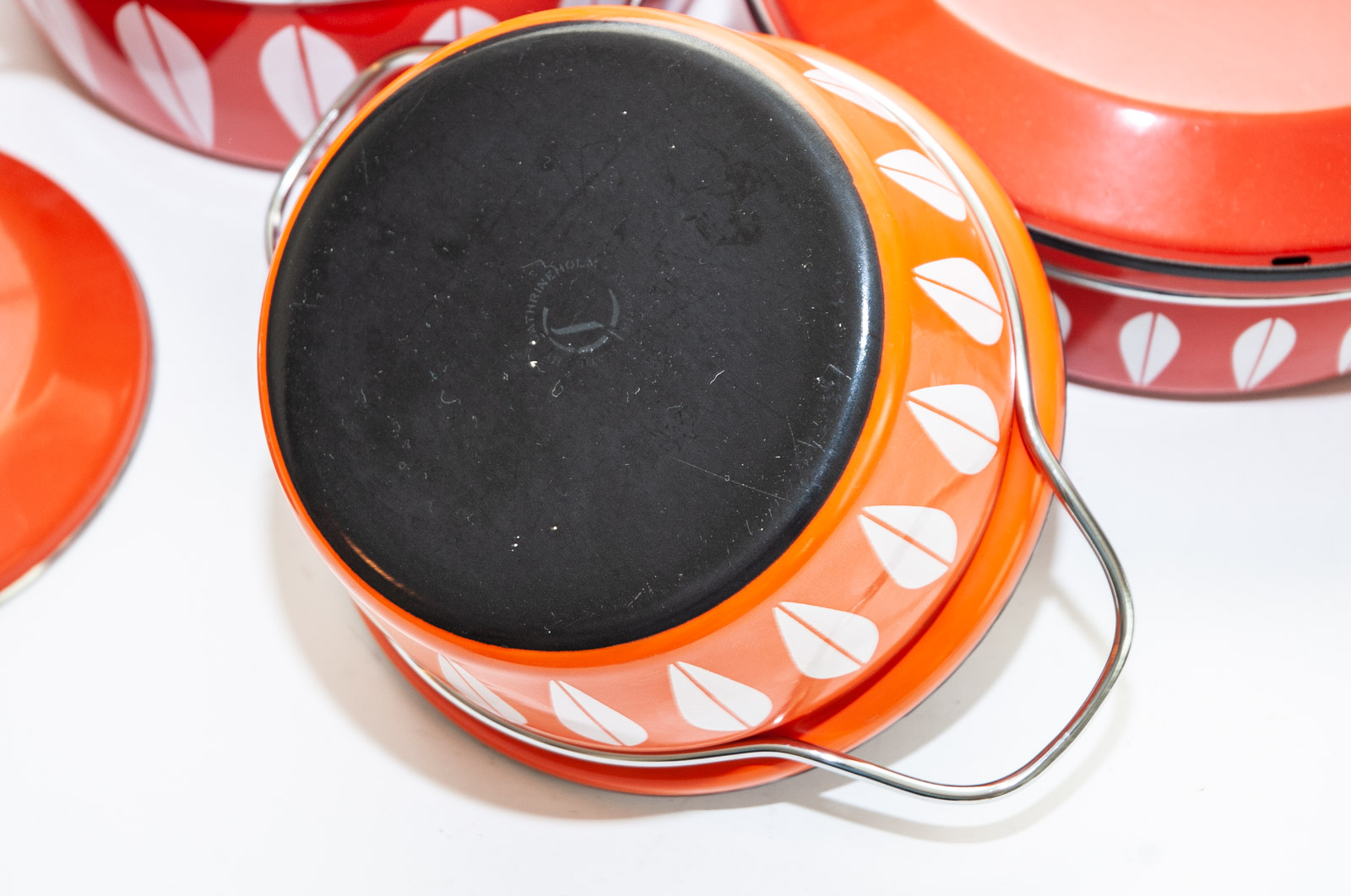 Vintage Cathrineholm of Norway Enamel Cookware