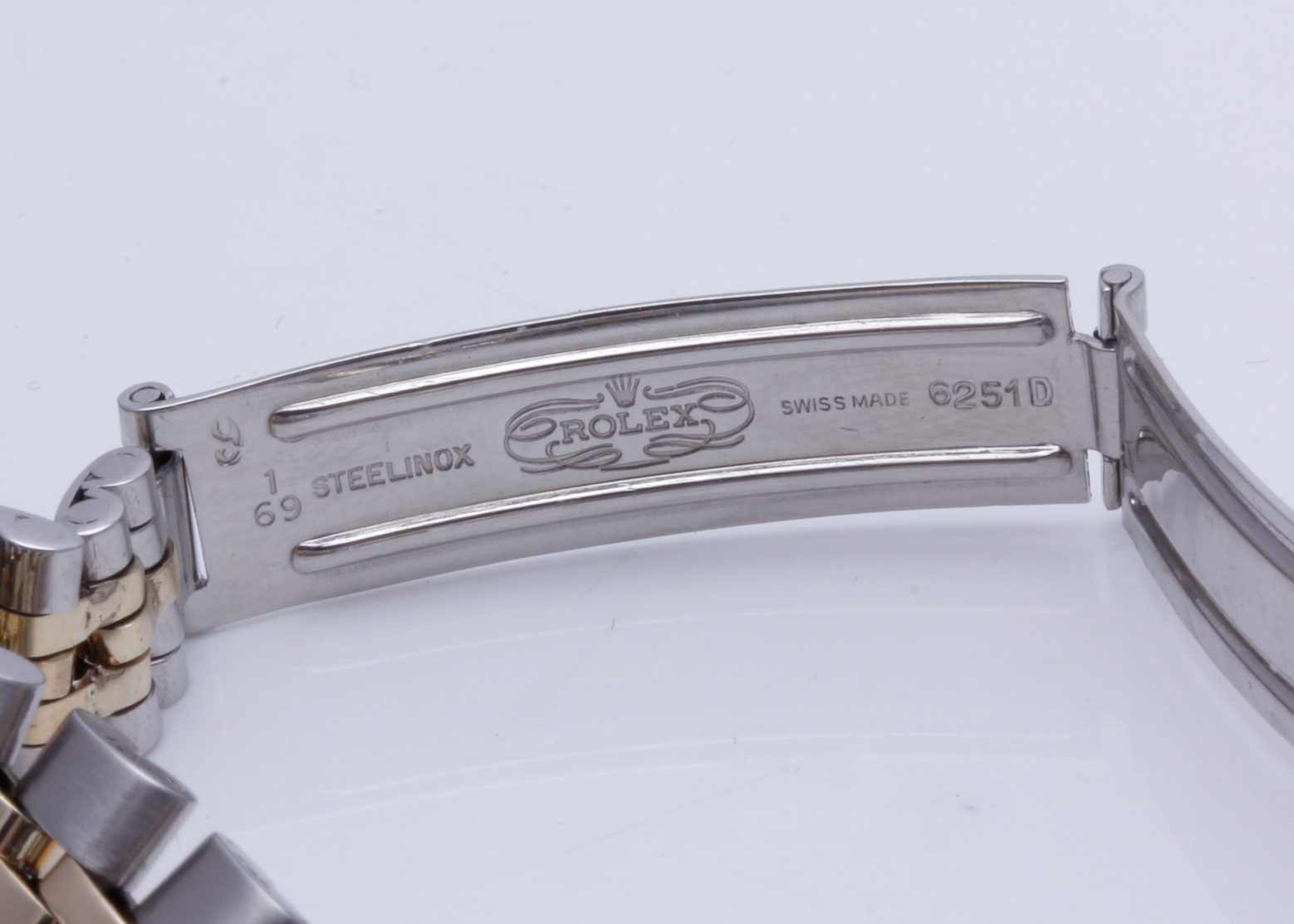 Rolex 14K Gold Accented and Stainless Steel Oyster Perpetual Watch