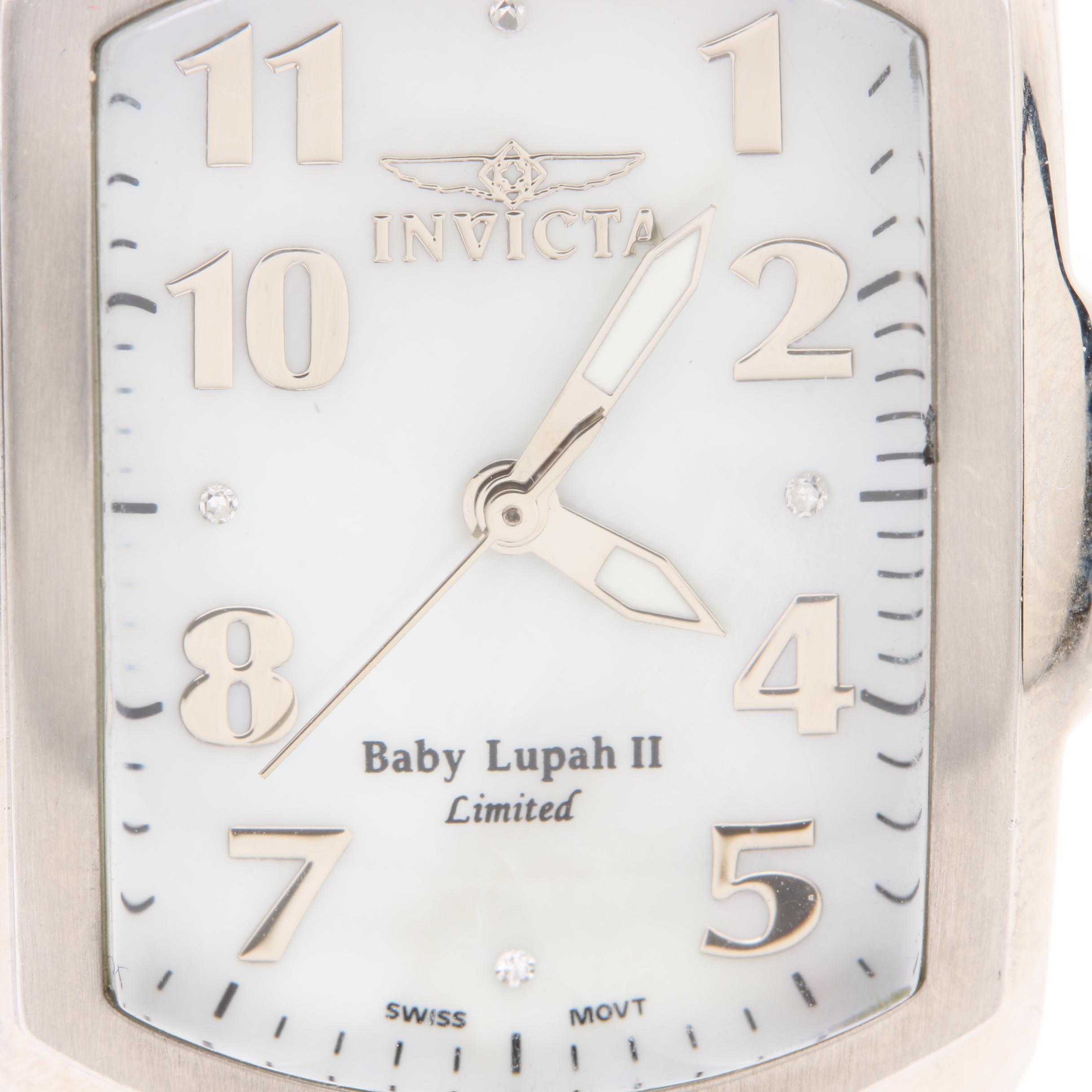 Invicta "Baby Lupah II" Limited Mother of Pearl Dial Watch