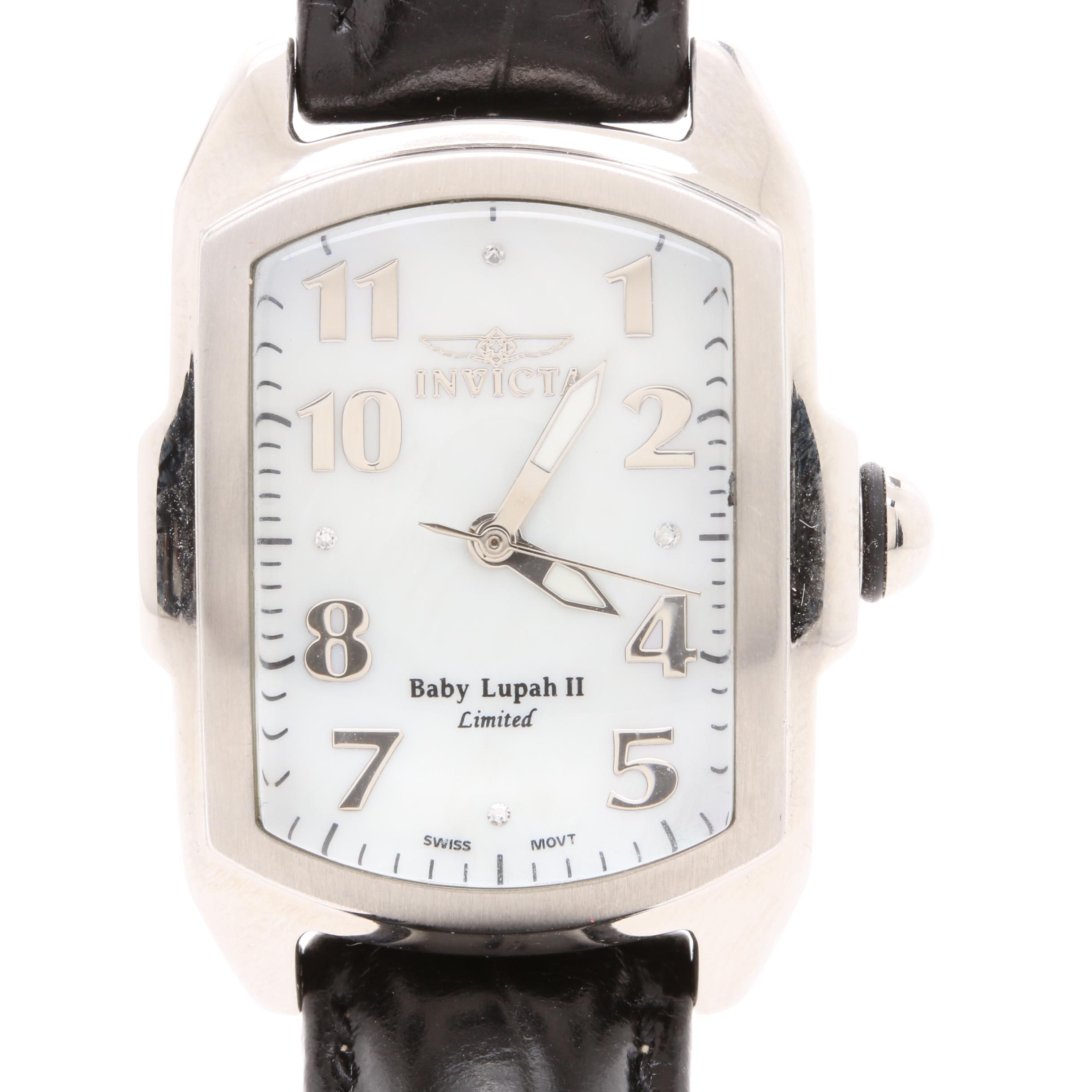 Invicta "Baby Lupah II" Limited Mother of Pearl Dial Watch