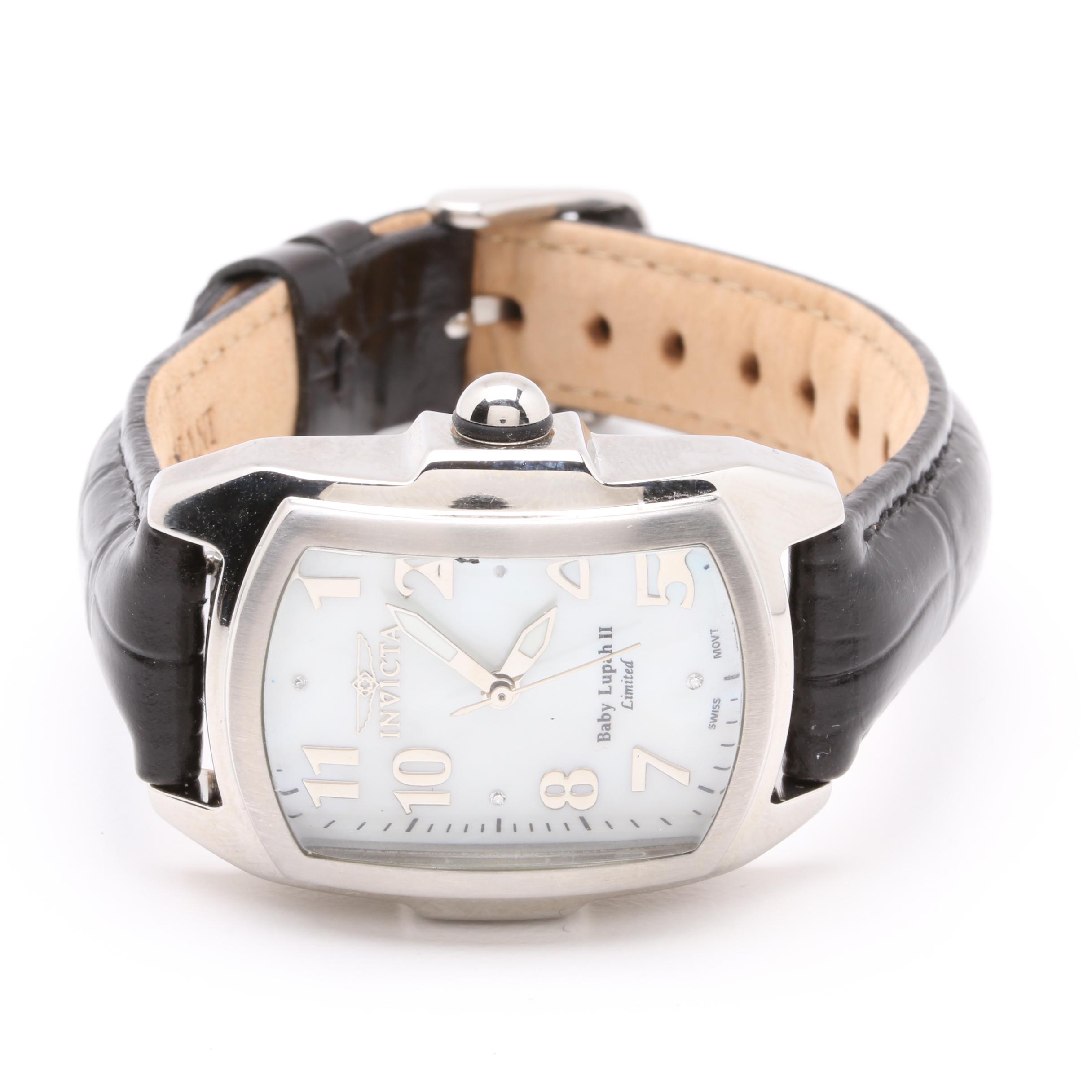 Invicta "Baby Lupah II" Limited Mother of Pearl Dial Watch