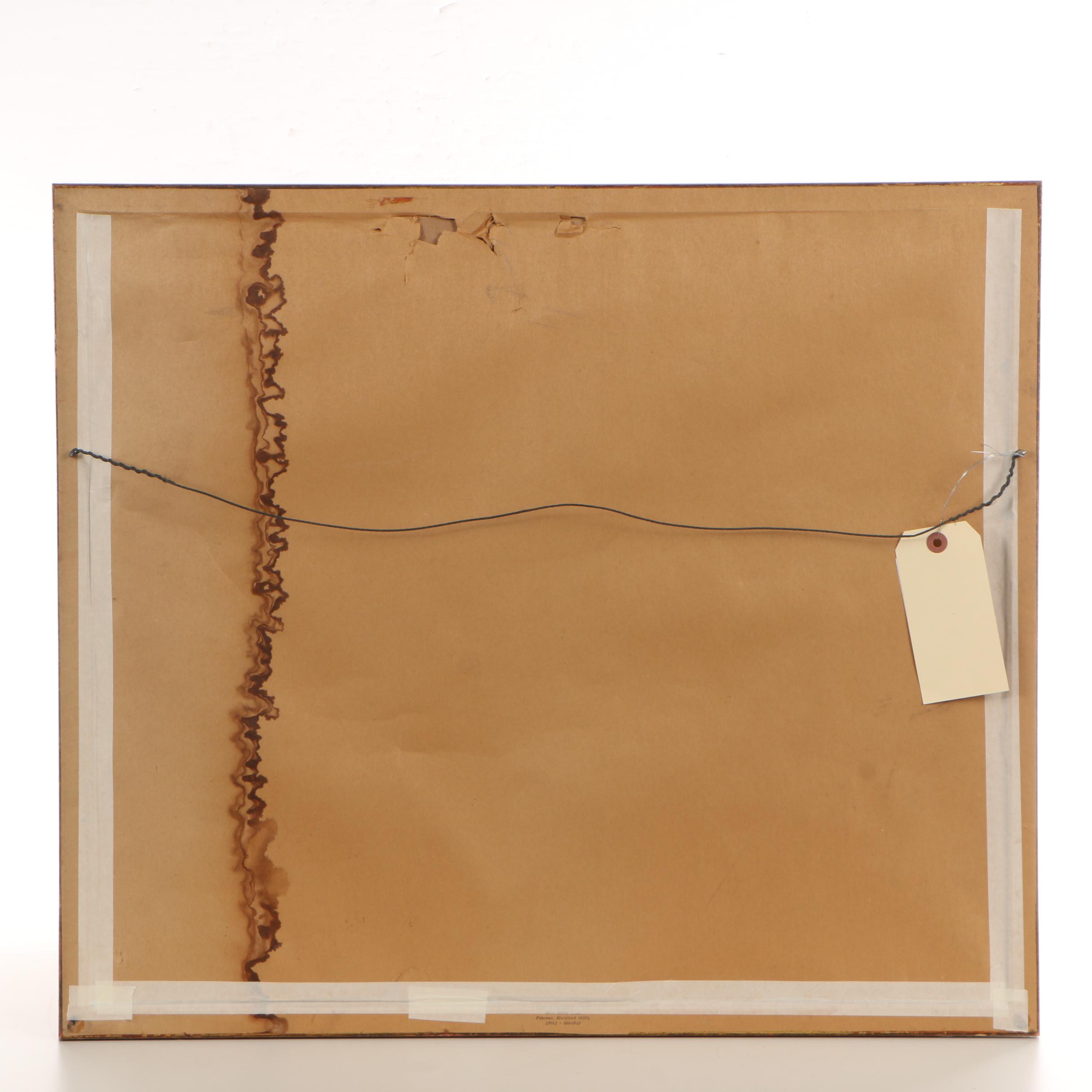 Yossi Stern Ink and Watercolor Painting