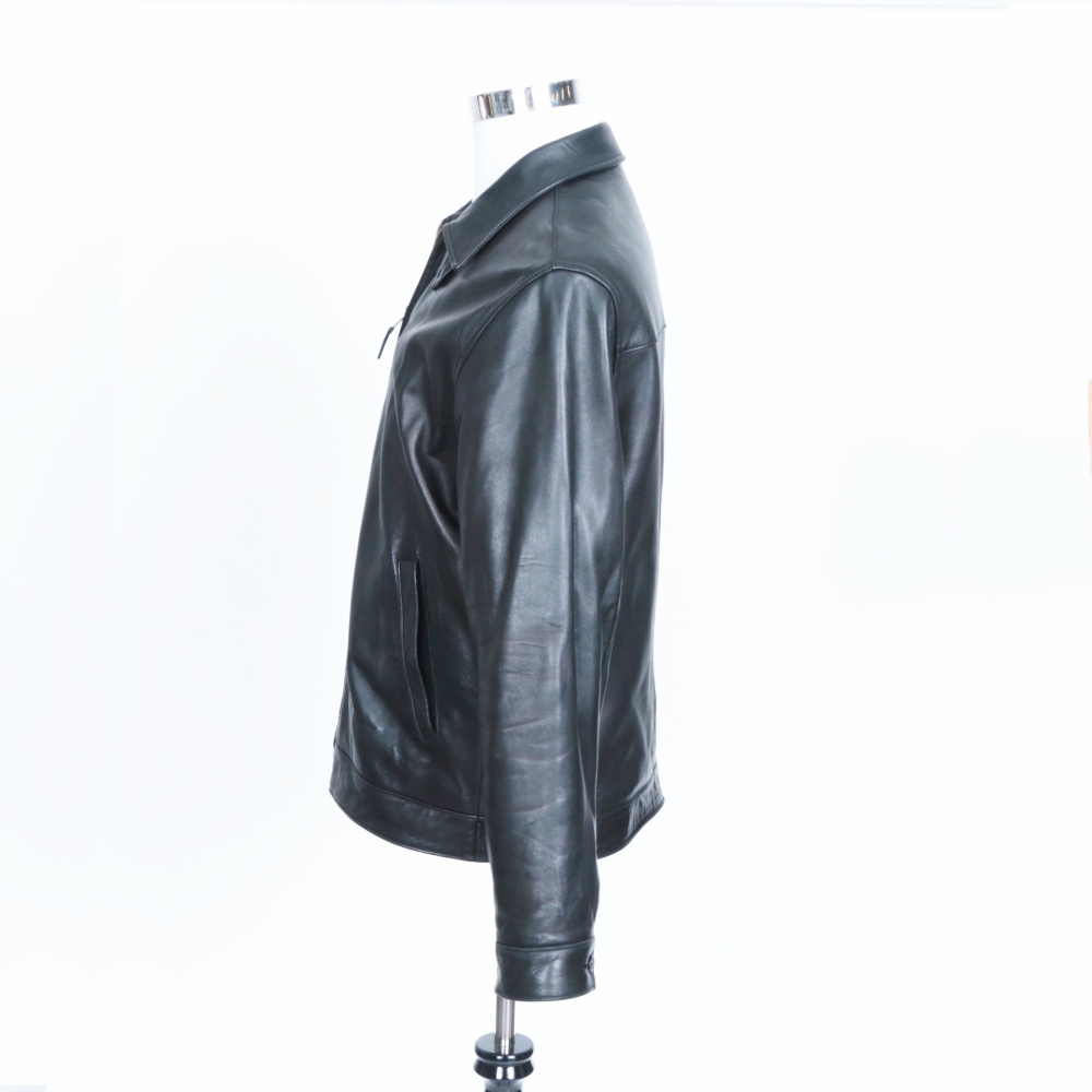 Polo Ralph Lauren Men's Black Leather Jacket