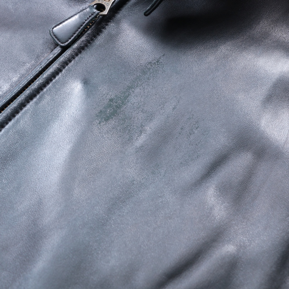 Polo Ralph Lauren Men's Black Leather Jacket