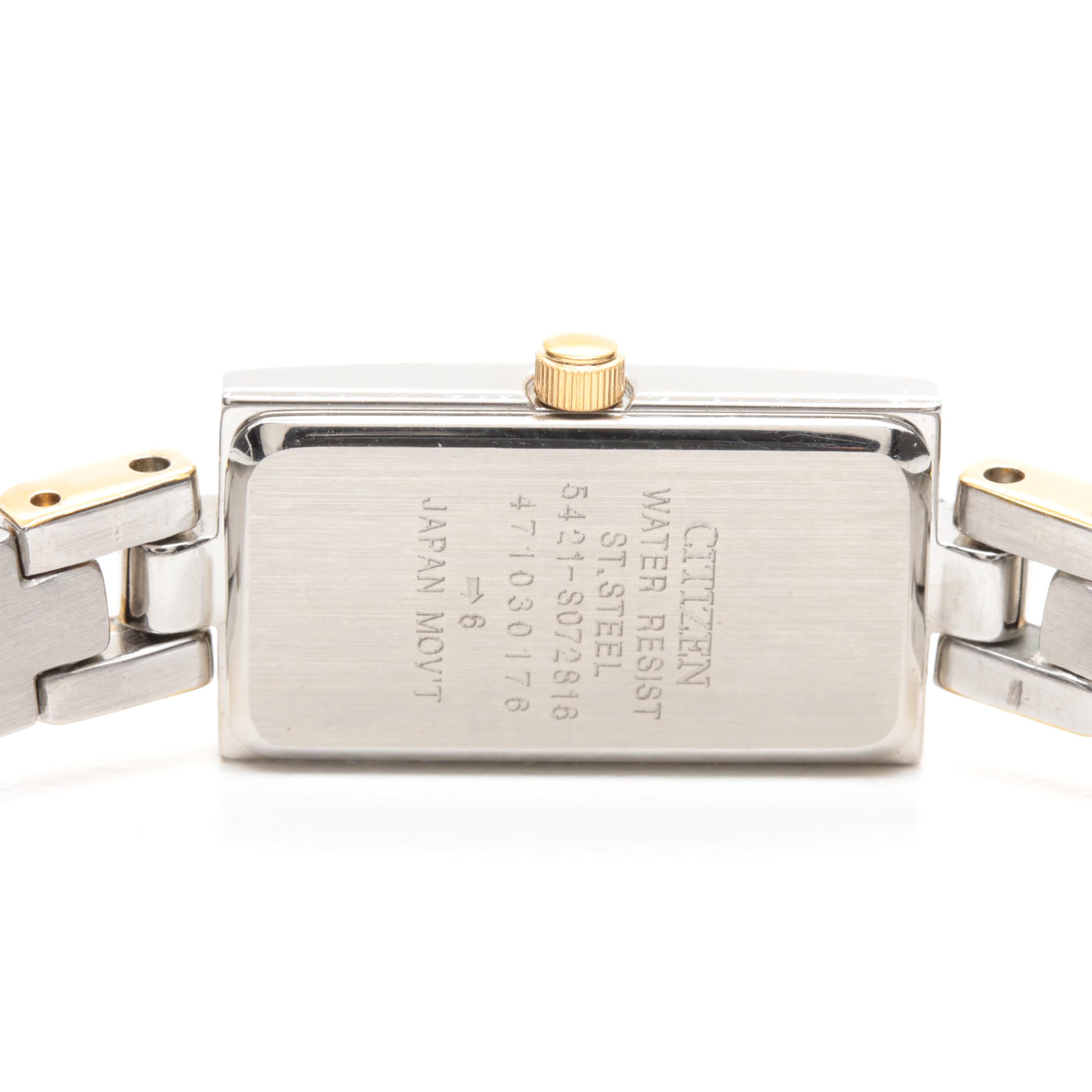 Citizen Two Tone Stainless Steel Watch