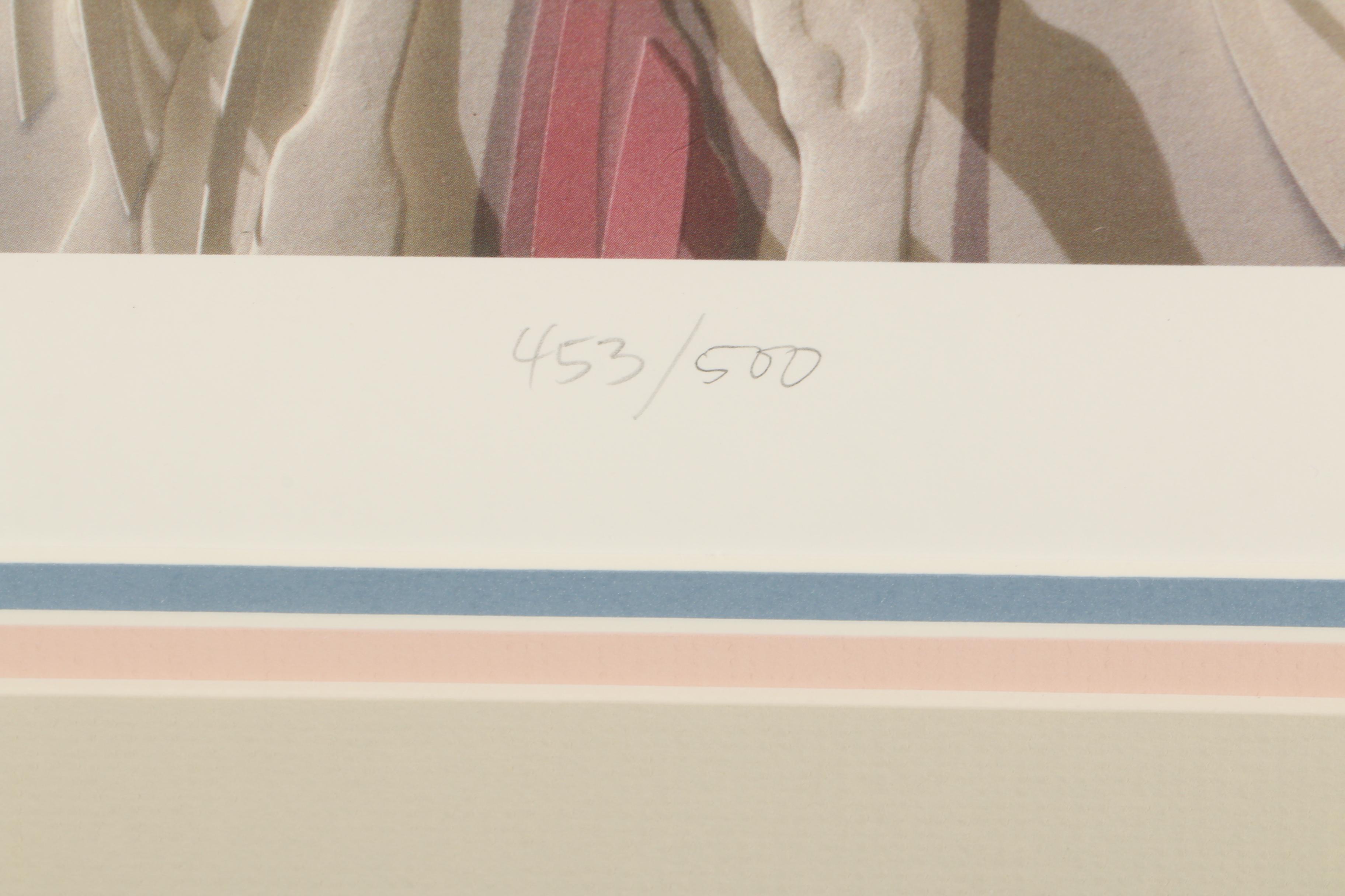 Sonny Whittle Limited Edition Offset Lithograph "Kentucky Derby Festival 1985"