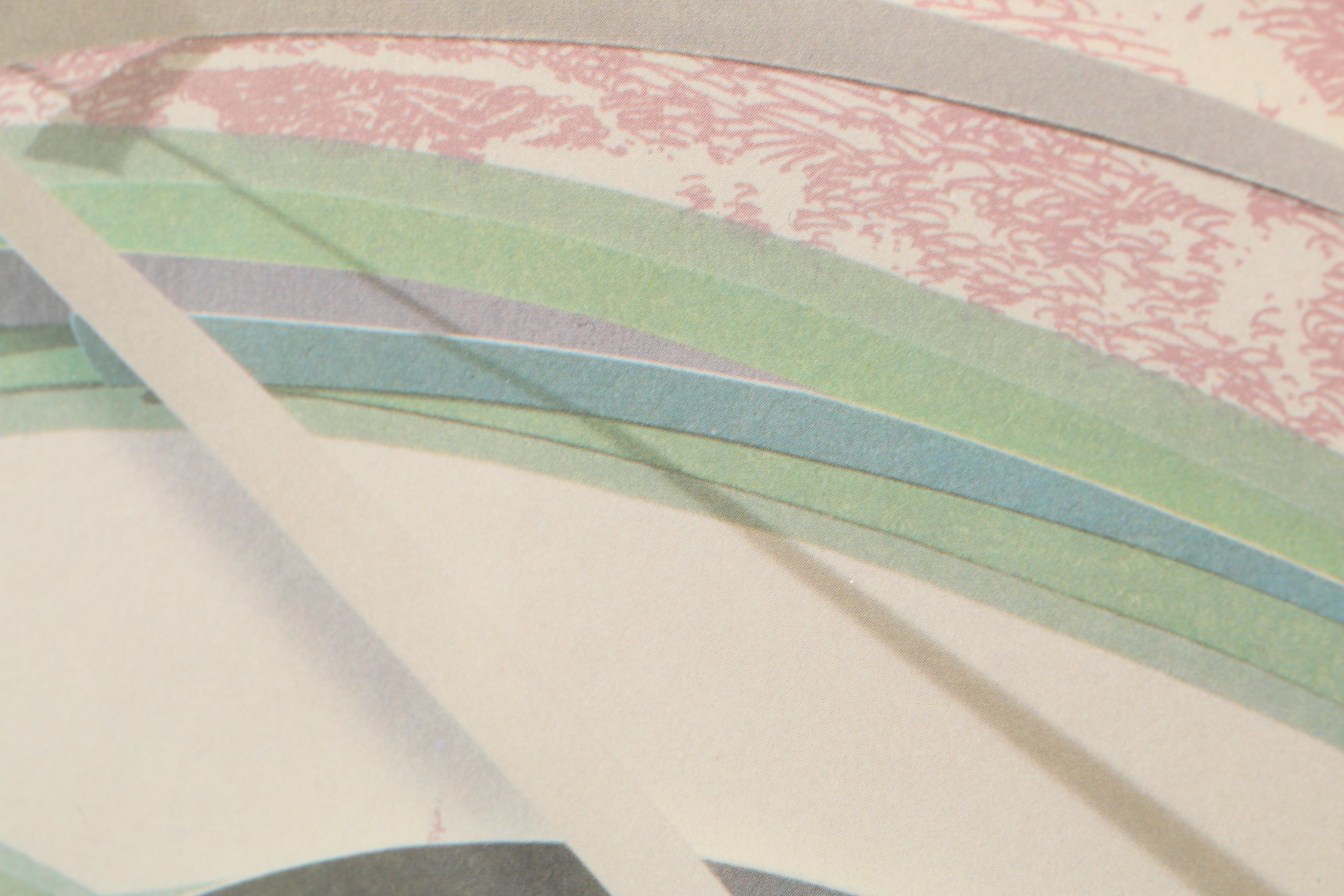 Sonny Whittle Limited Edition Offset Lithograph "Kentucky Derby Festival 1985"