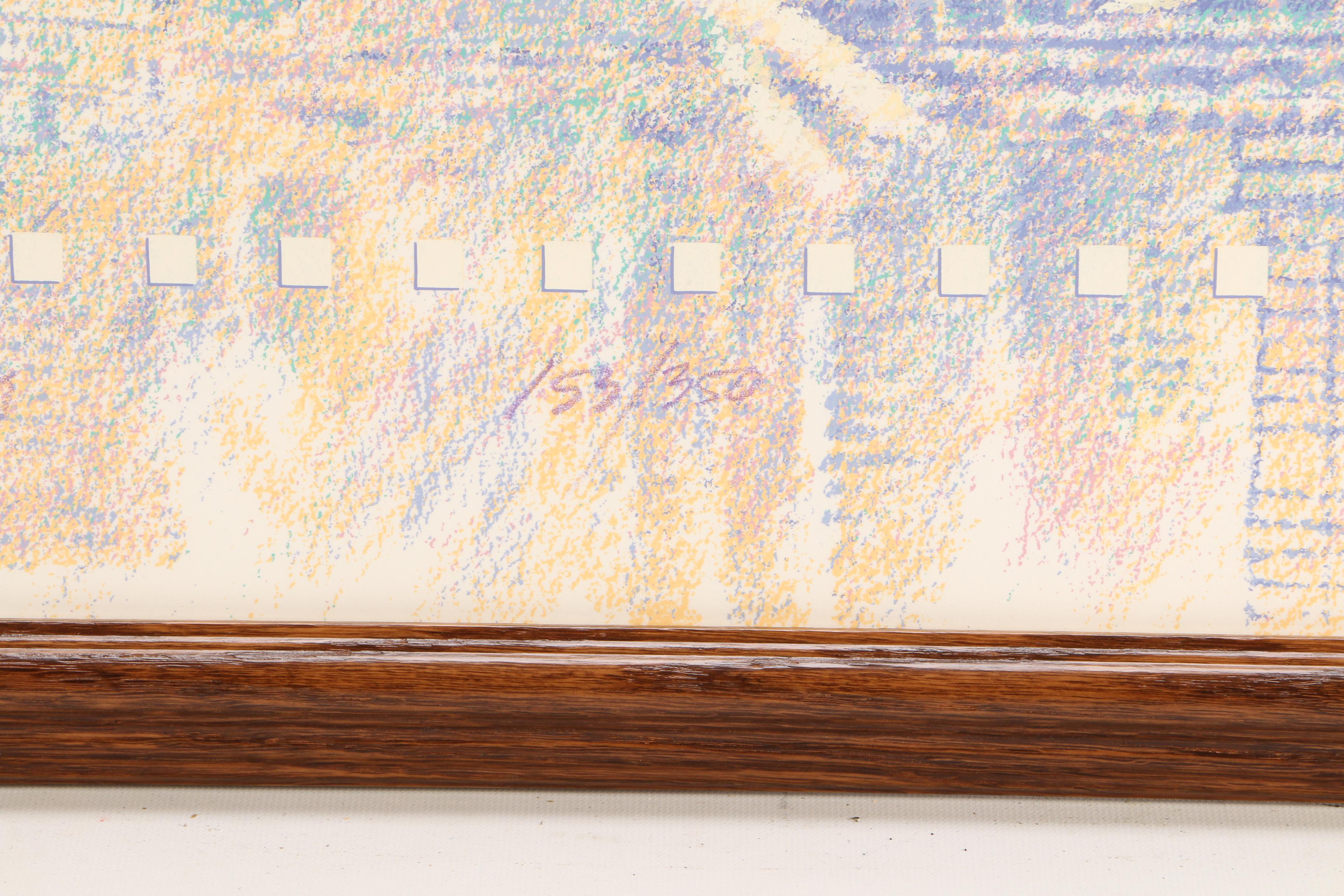 Limited Edition Serigraph Poster for 1990 Kentucy Derby Festival