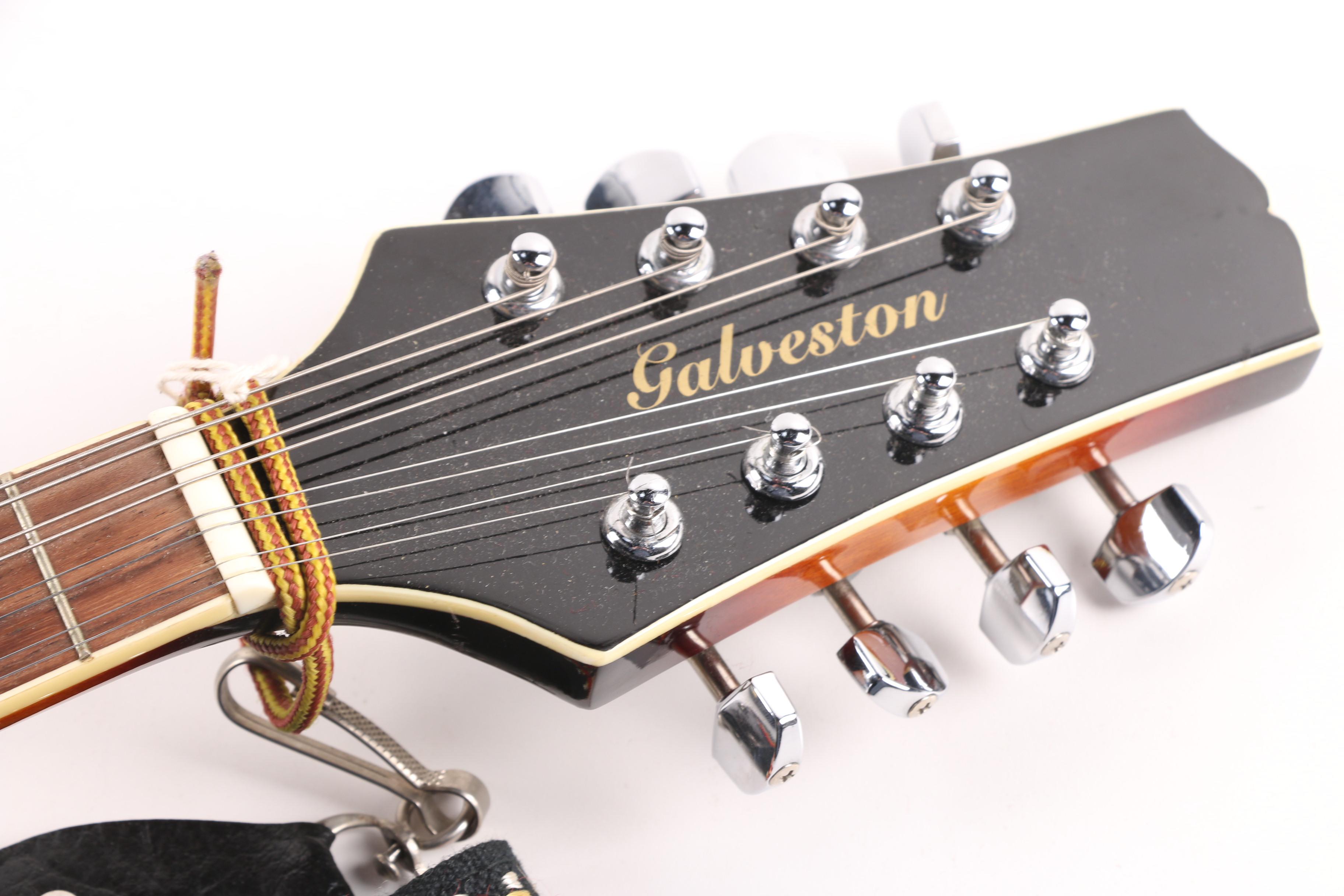 Galveston Electric/Acoustic Mandolin in Case