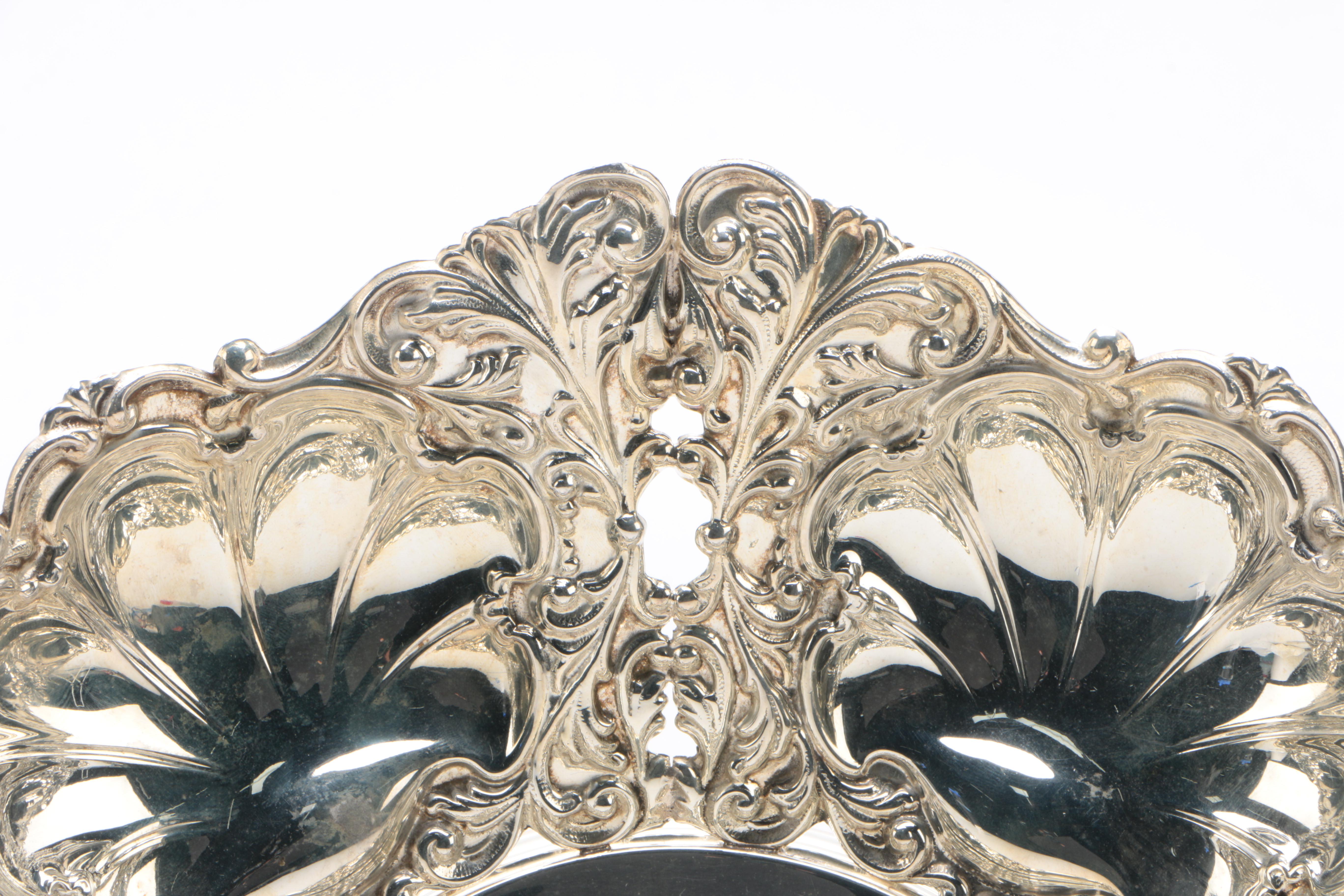Italian Sterling Silver Repoussé Bowl