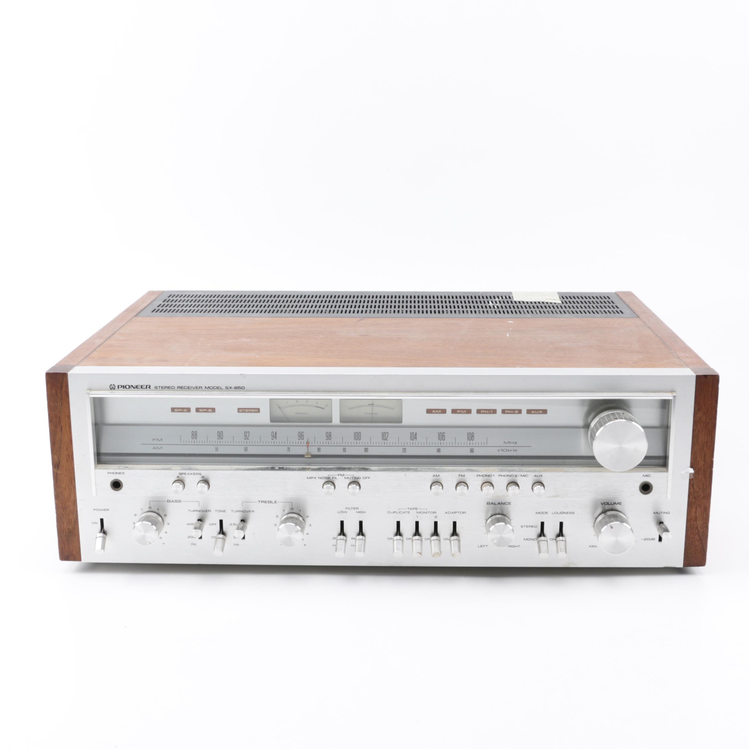 1970s Pioneer AM/FM Stereo Receiver