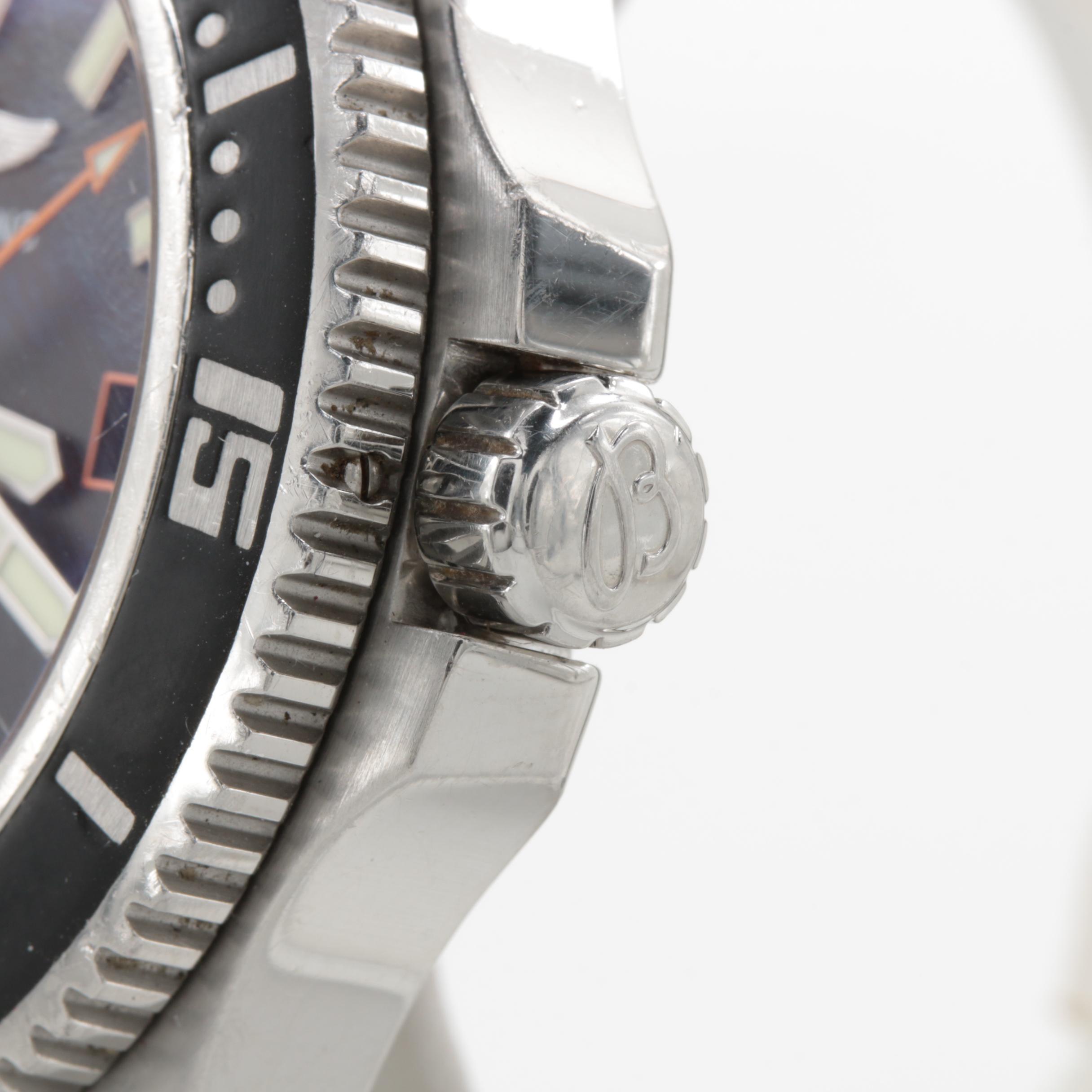 Breitling "SuperOcean" Stainless Steel Dive Watch