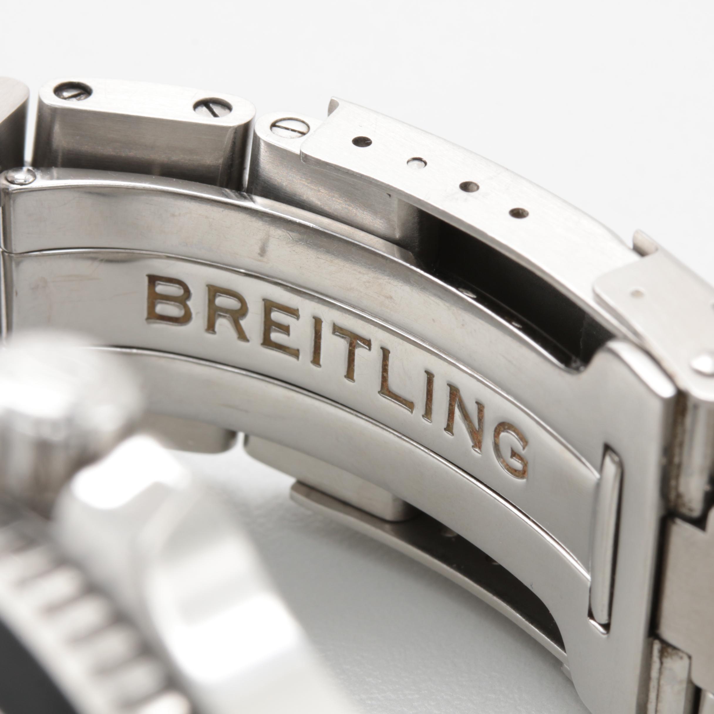 Breitling "SuperOcean" Stainless Steel Dive Watch
