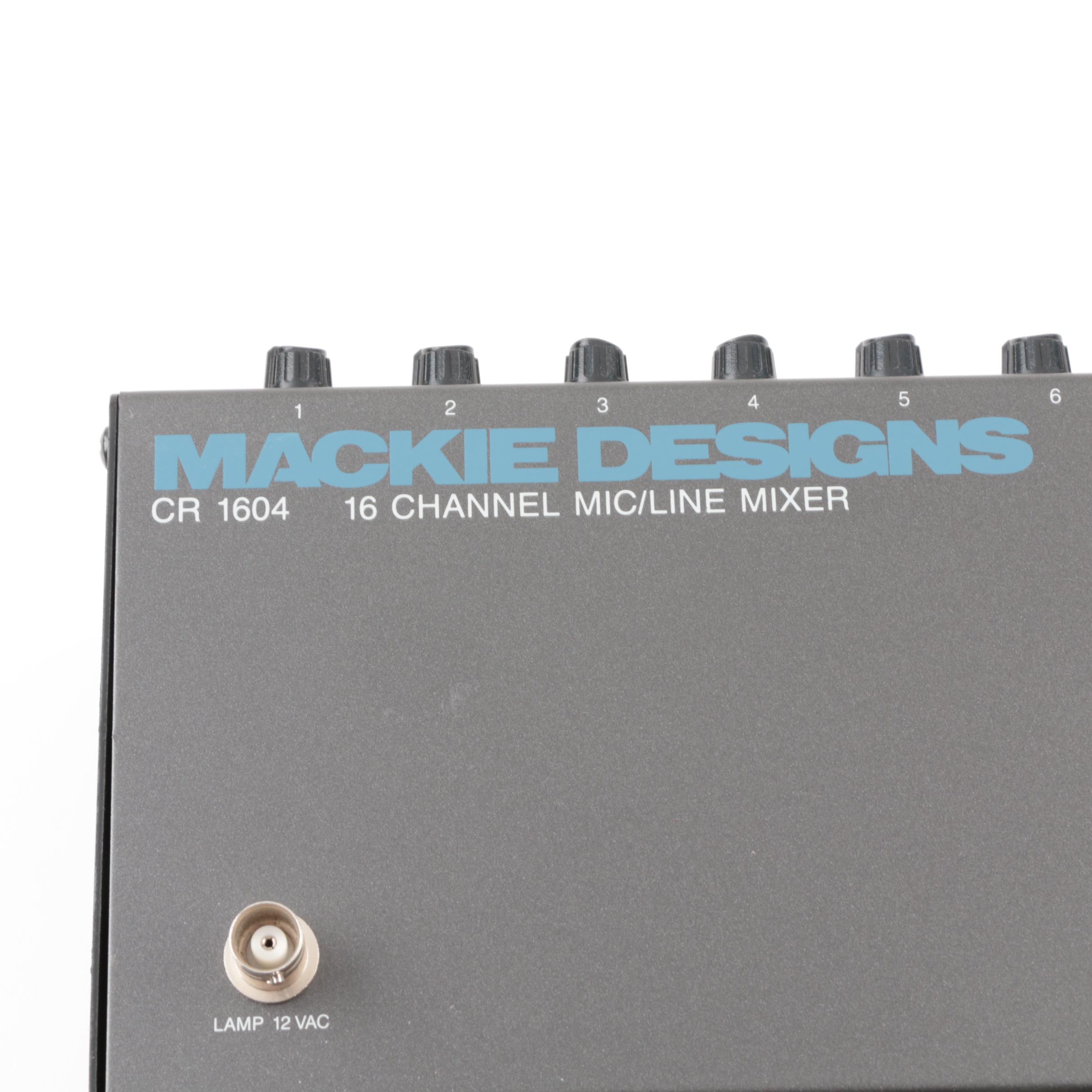 Mackie CR-1604 16 Channel Mic Line and Lexicon MPX 1 Multiple Processor