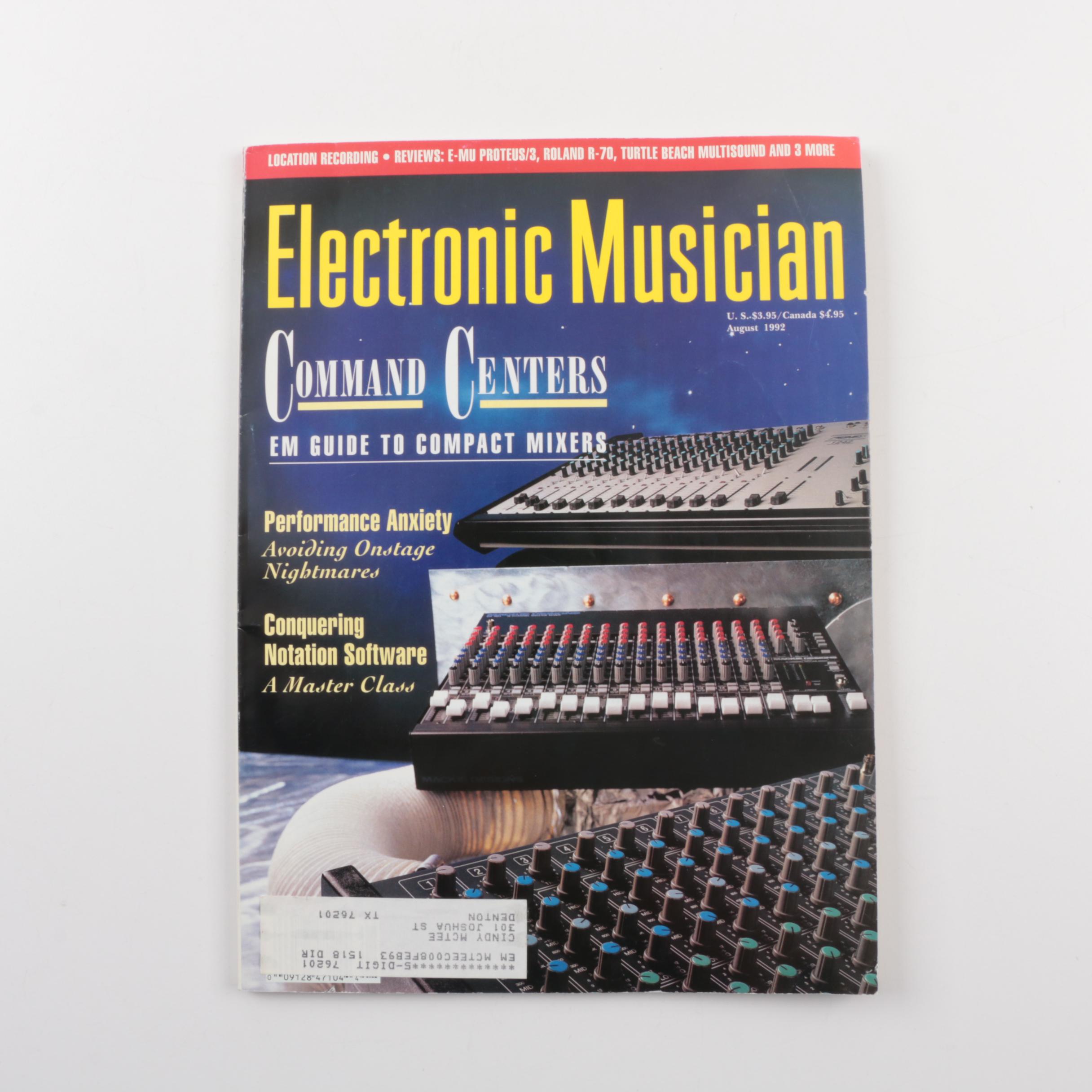 Mackie CR-1604 16 Channel Mic Line and Lexicon MPX 1 Multiple Processor