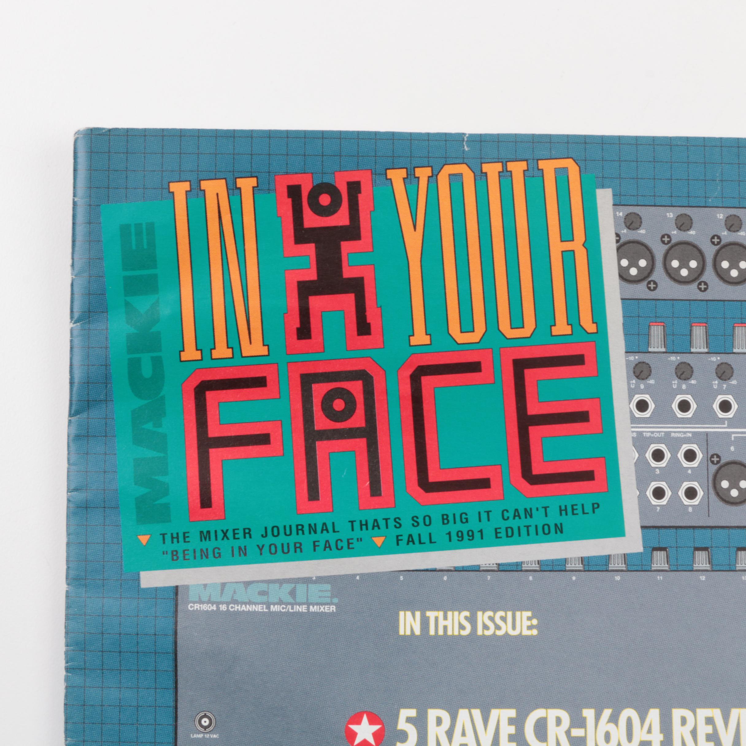 Mackie CR-1604 16 Channel Mic Line and Lexicon MPX 1 Multiple Processor