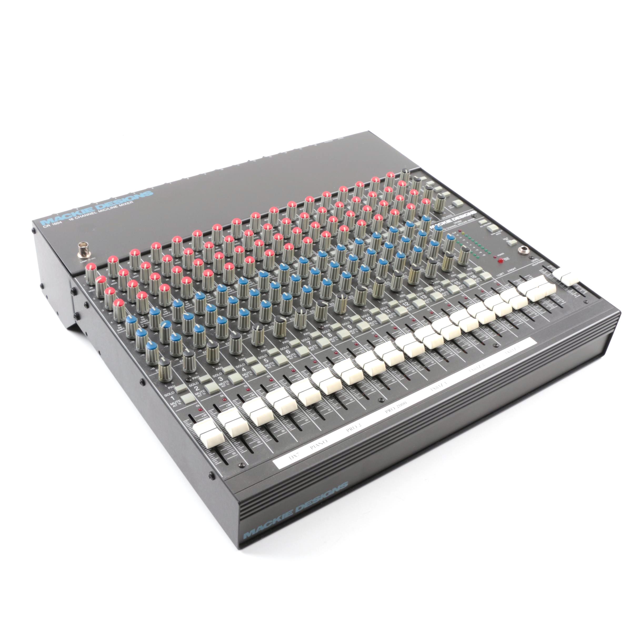 Mackie CR-1604 16 Channel Mic Line and Lexicon MPX 1 Multiple Processor