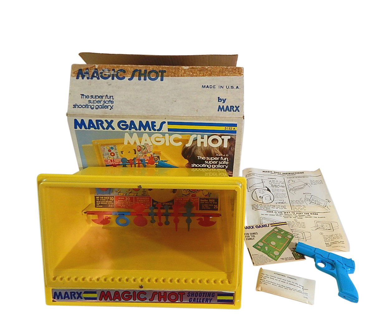 Vintage Marx Magic Shot Game with Box - New