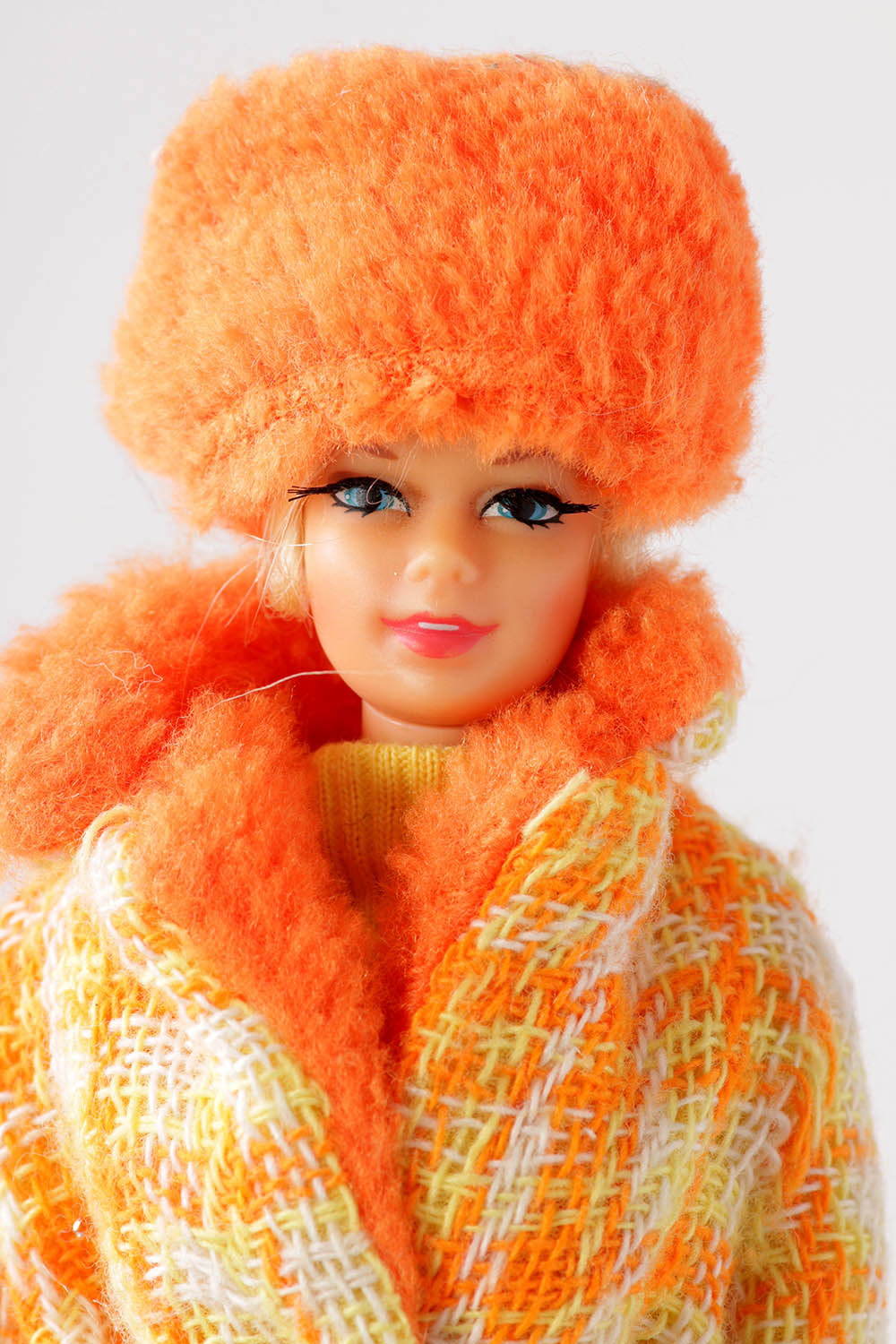 1960-70s Mattel Barbie and Friends Dolls and "Barbie & StaceySleep 'n Keep" Case