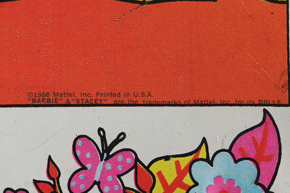 1960-70s Mattel Barbie and Friends Dolls and "Barbie & StaceySleep 'n Keep" Case