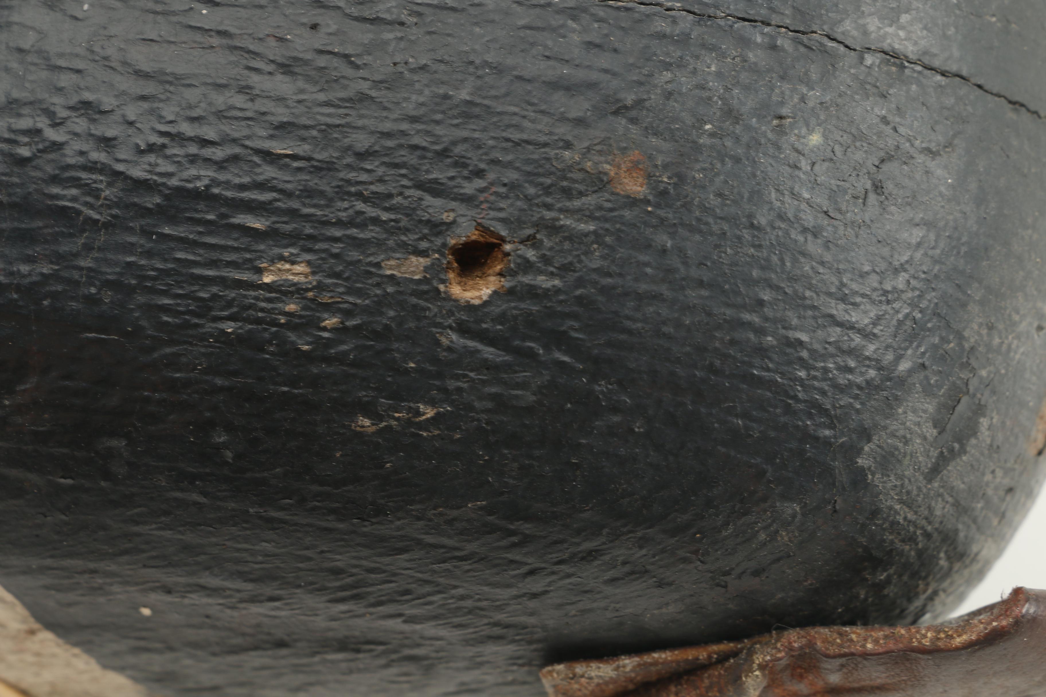 Ruben Corliss Bluebill Drake Painted Wood Duck Decoy