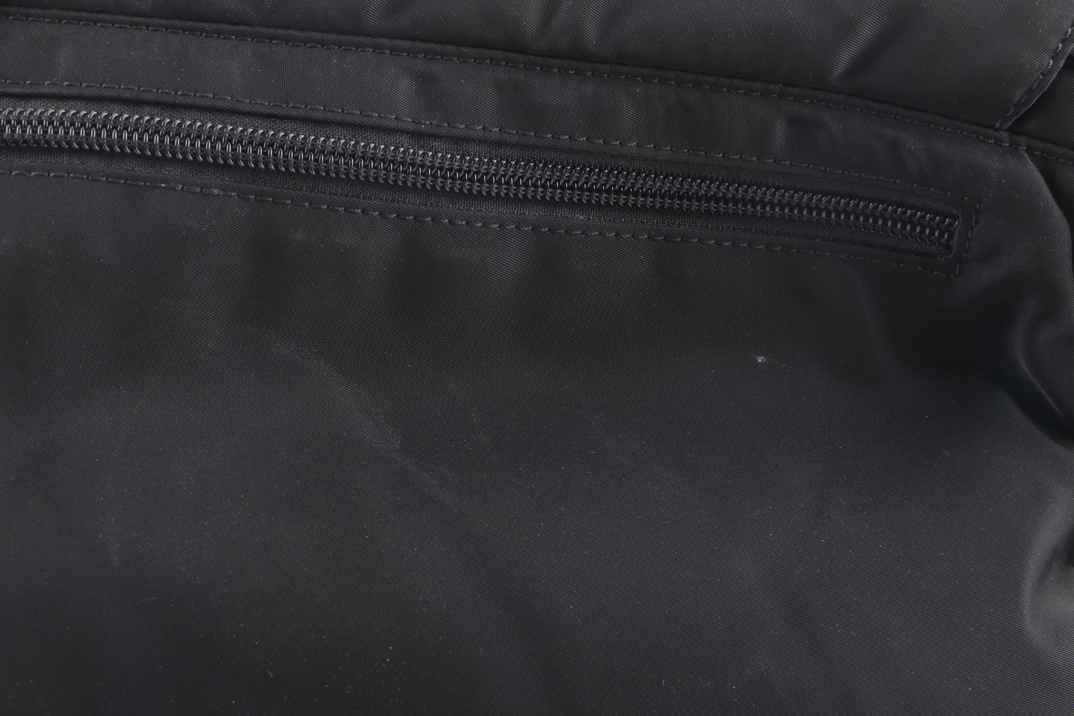 Prada Black Nylon Messenger Bag