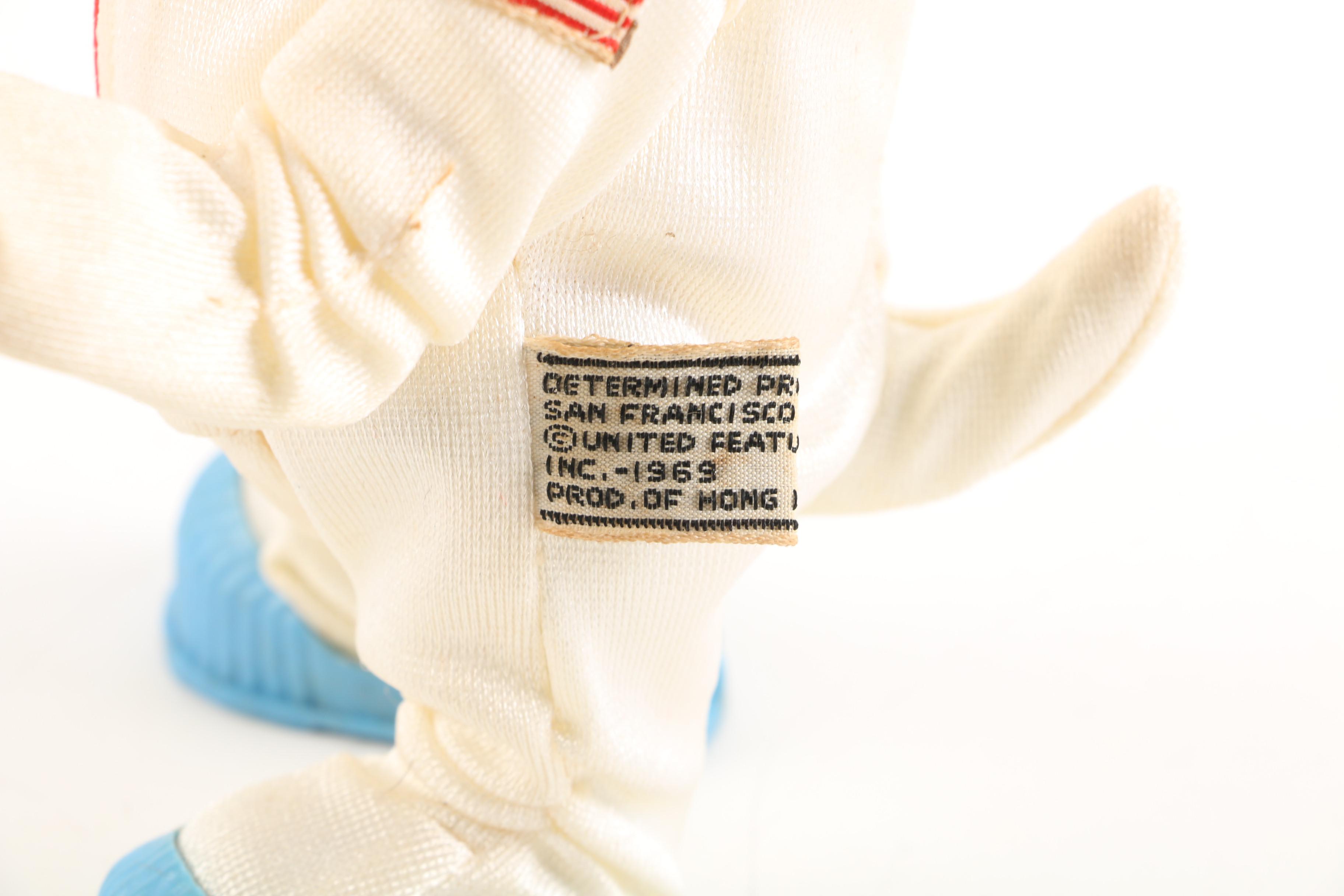 1960s United Feature Syndicate "Snoopy Astronaut" Doll and Schmid Music Box