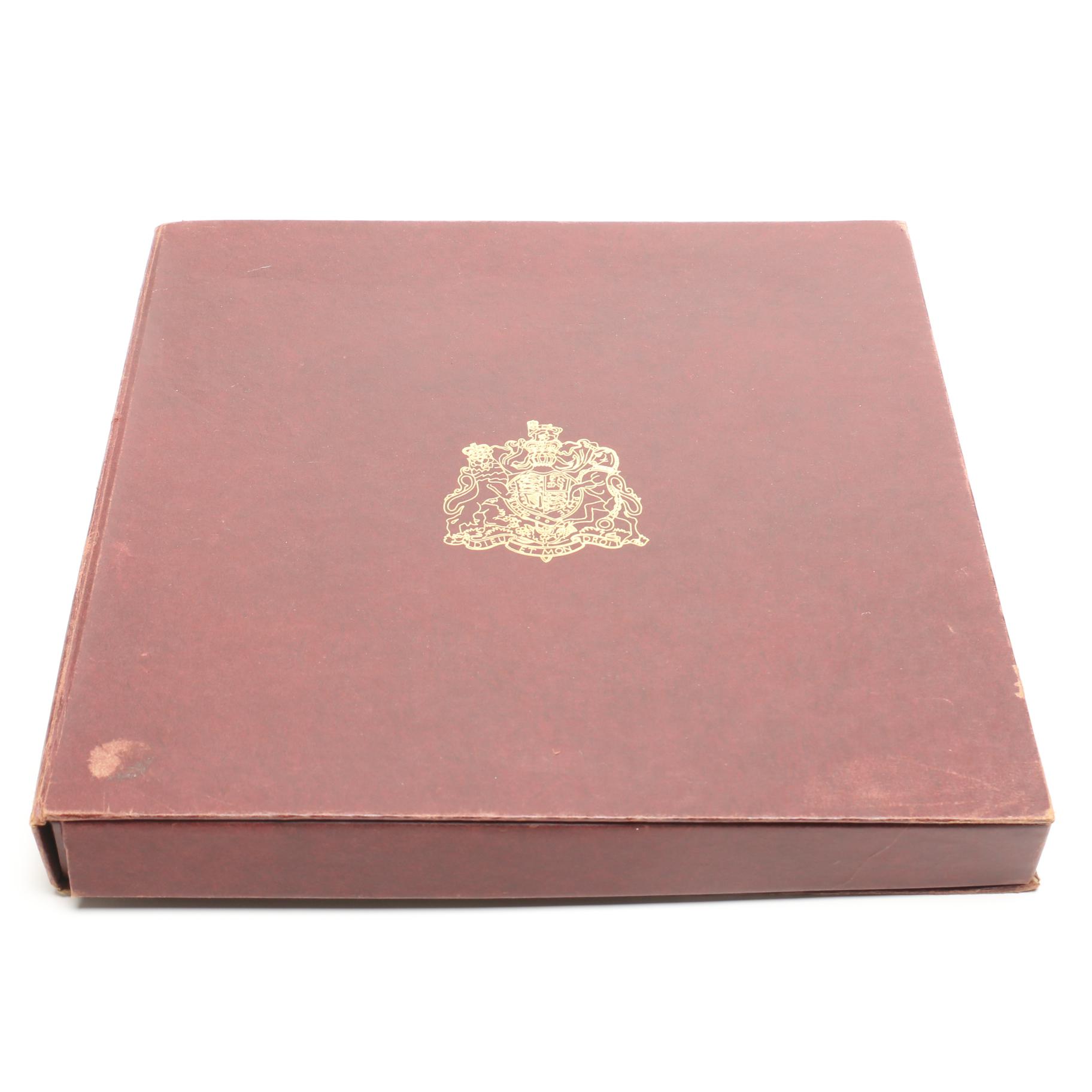 Collectible Plates and Paperweight Including Queen Elizabeth II Coronation