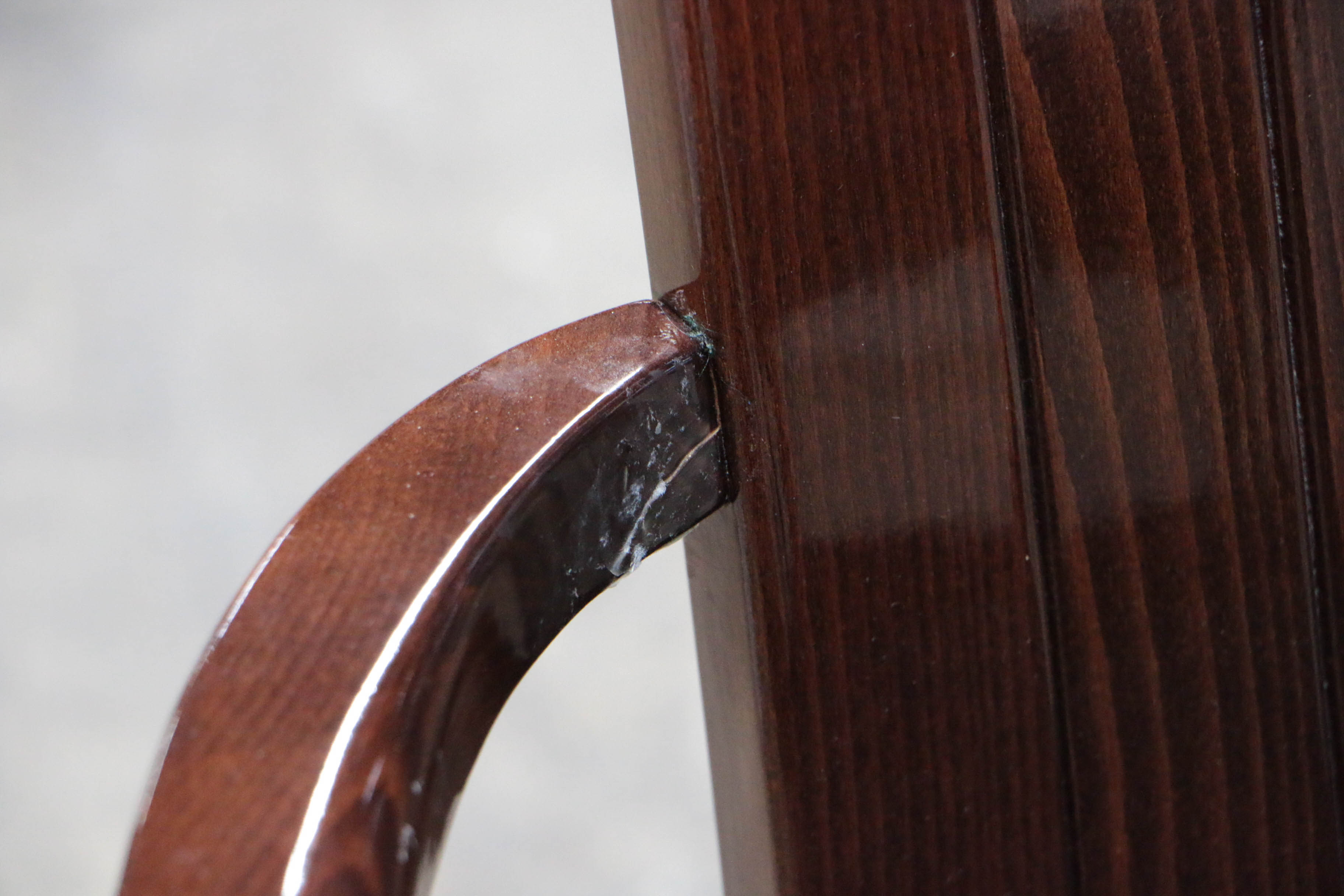 Excelsior Designs Rosewood and Steel Dining Table with Eight Beech Chairs