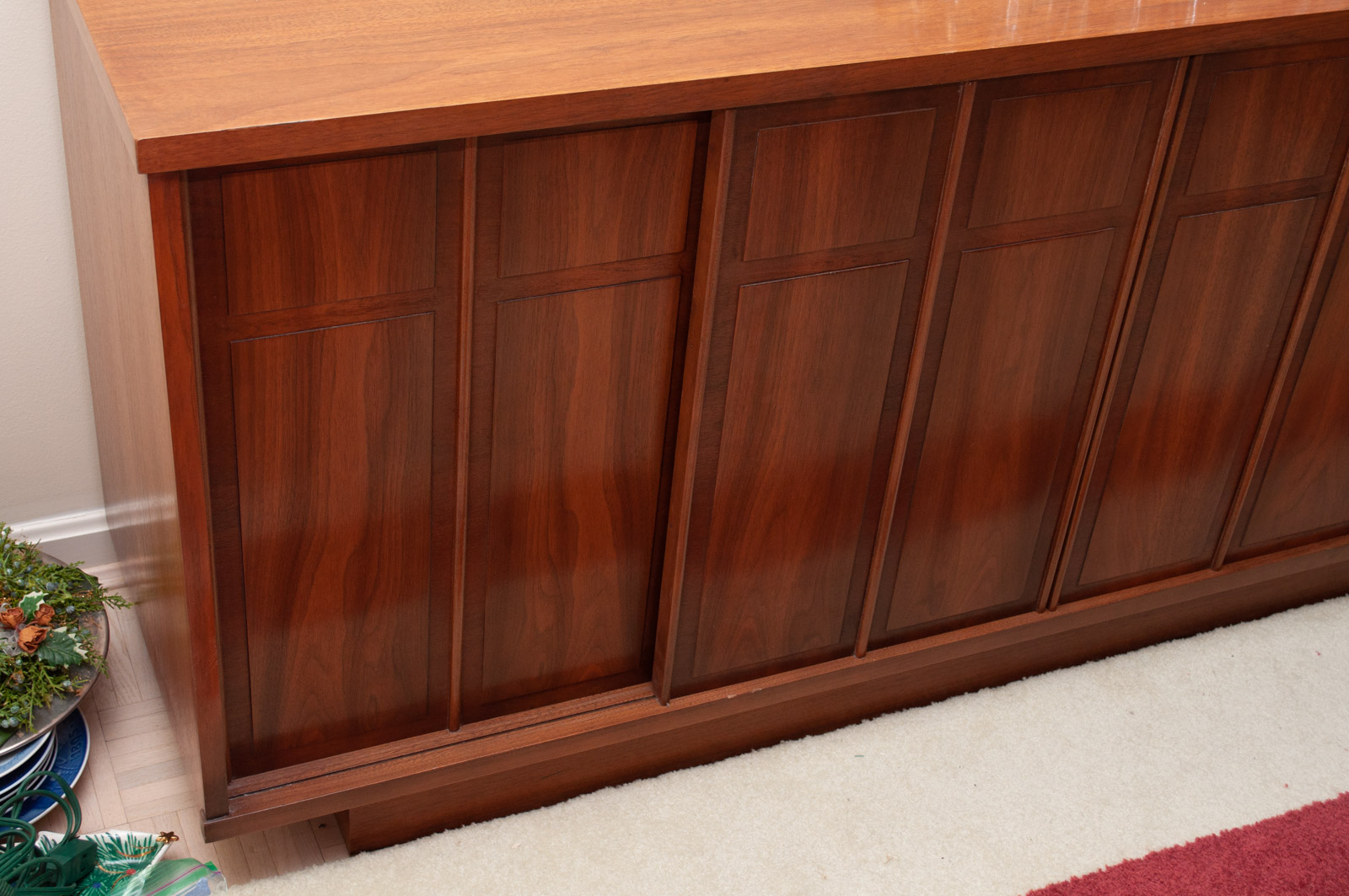Mid Century Modern Walnut Sideboard