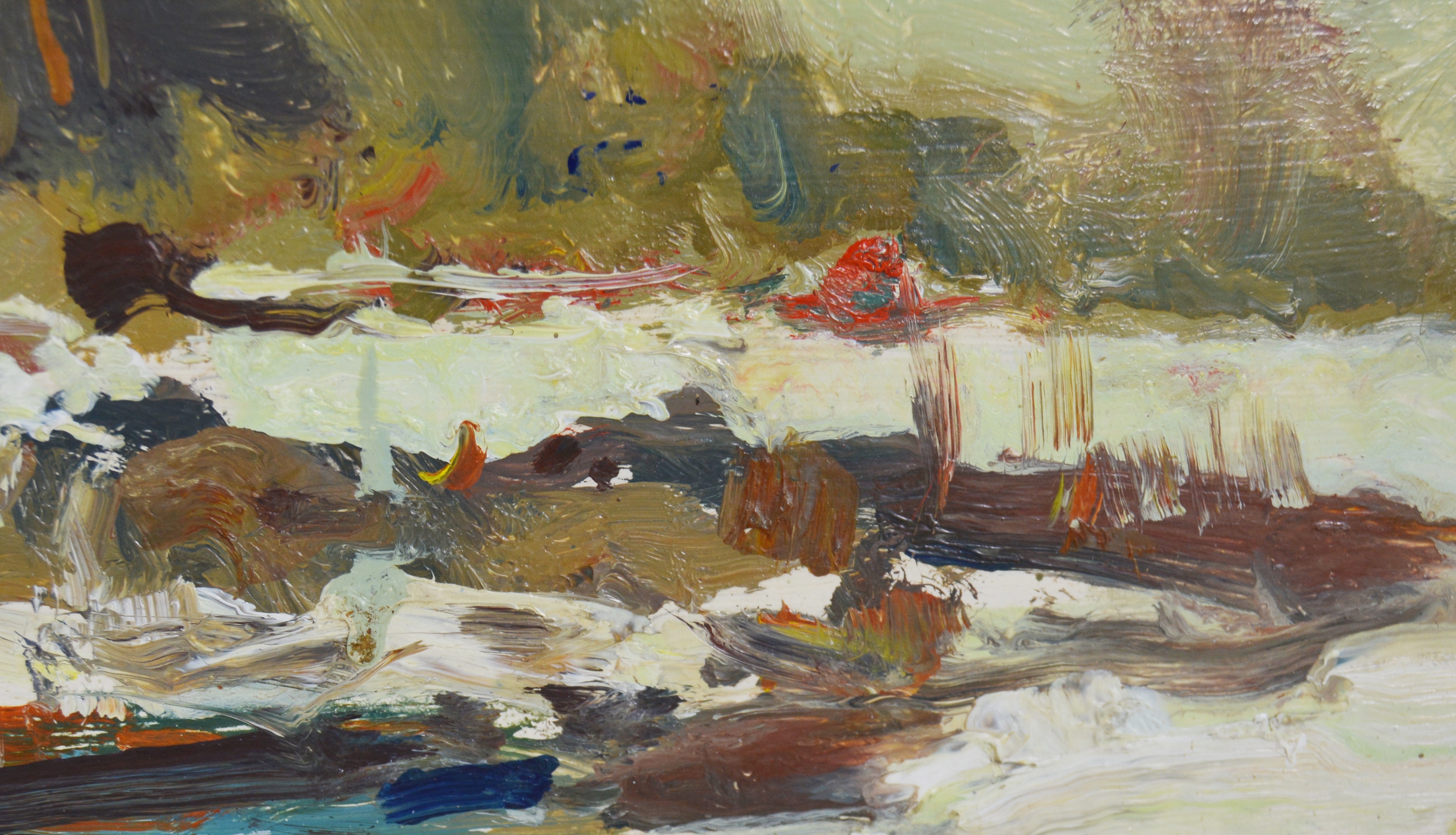 Chauncey Foster Ryder Oil Painting of Landscape