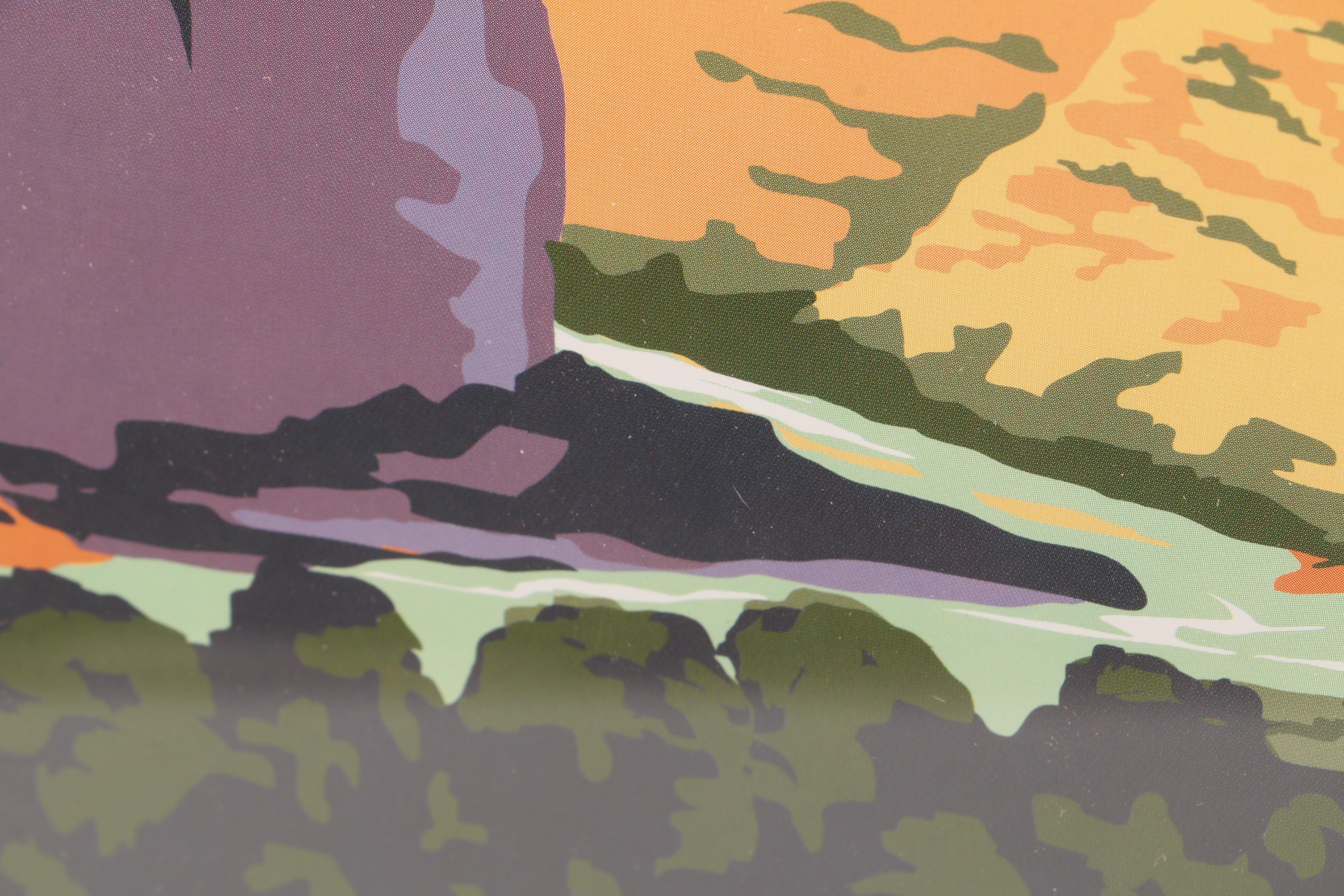 Reproduction Print after WPA Travel Poster for Dinosaur National Monument