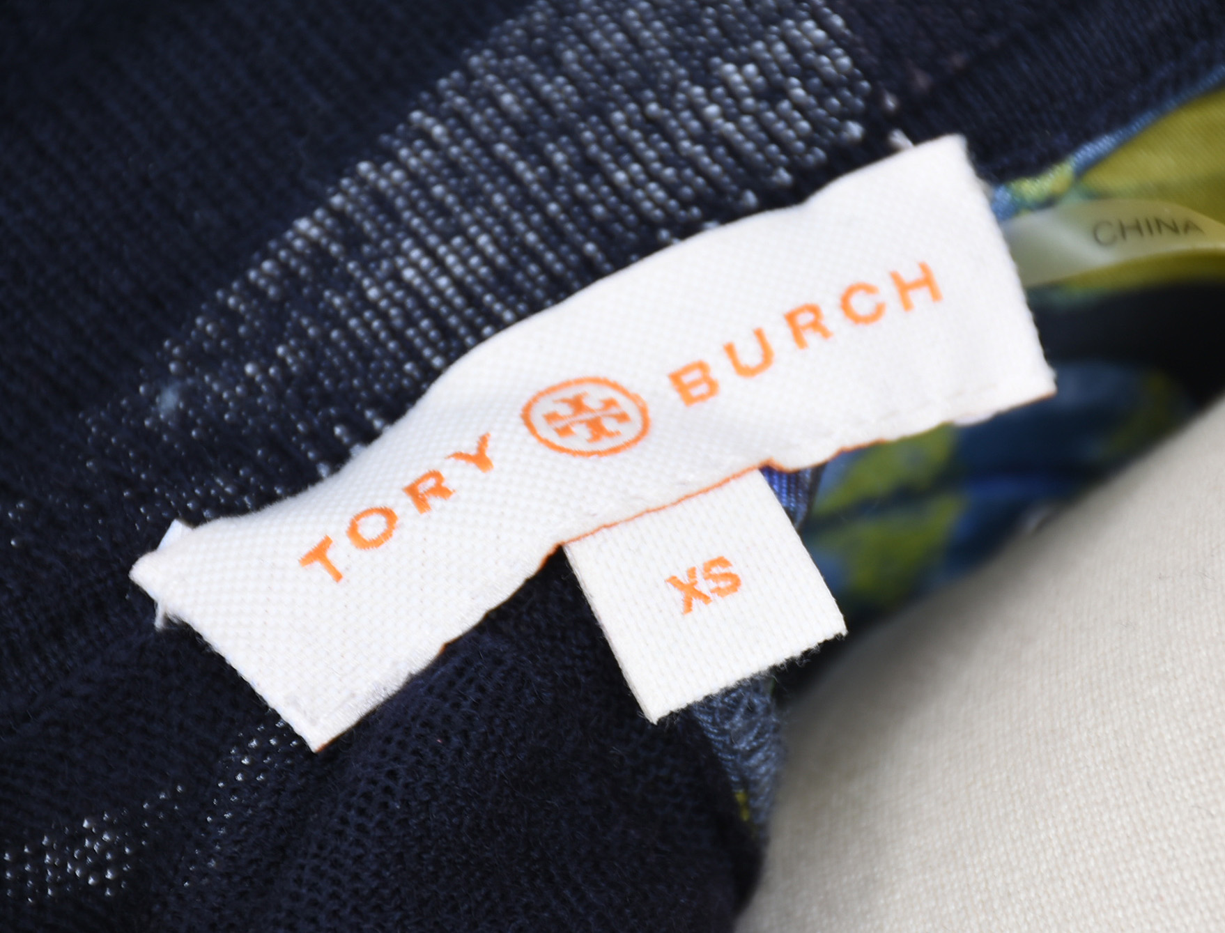 Tory Burch "Beetle" Silk Turtleneck