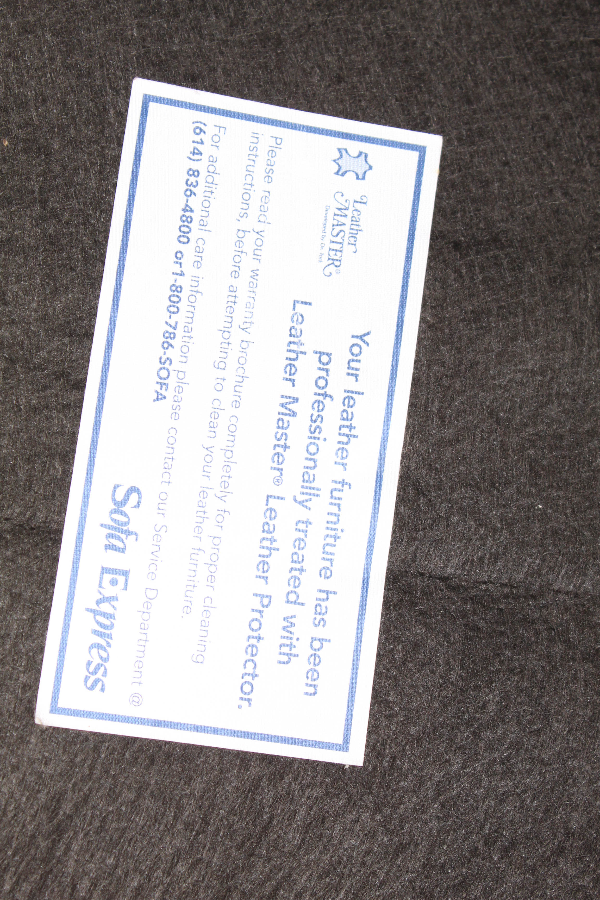 Sealy Buff Leather Club Chair and Ottoman