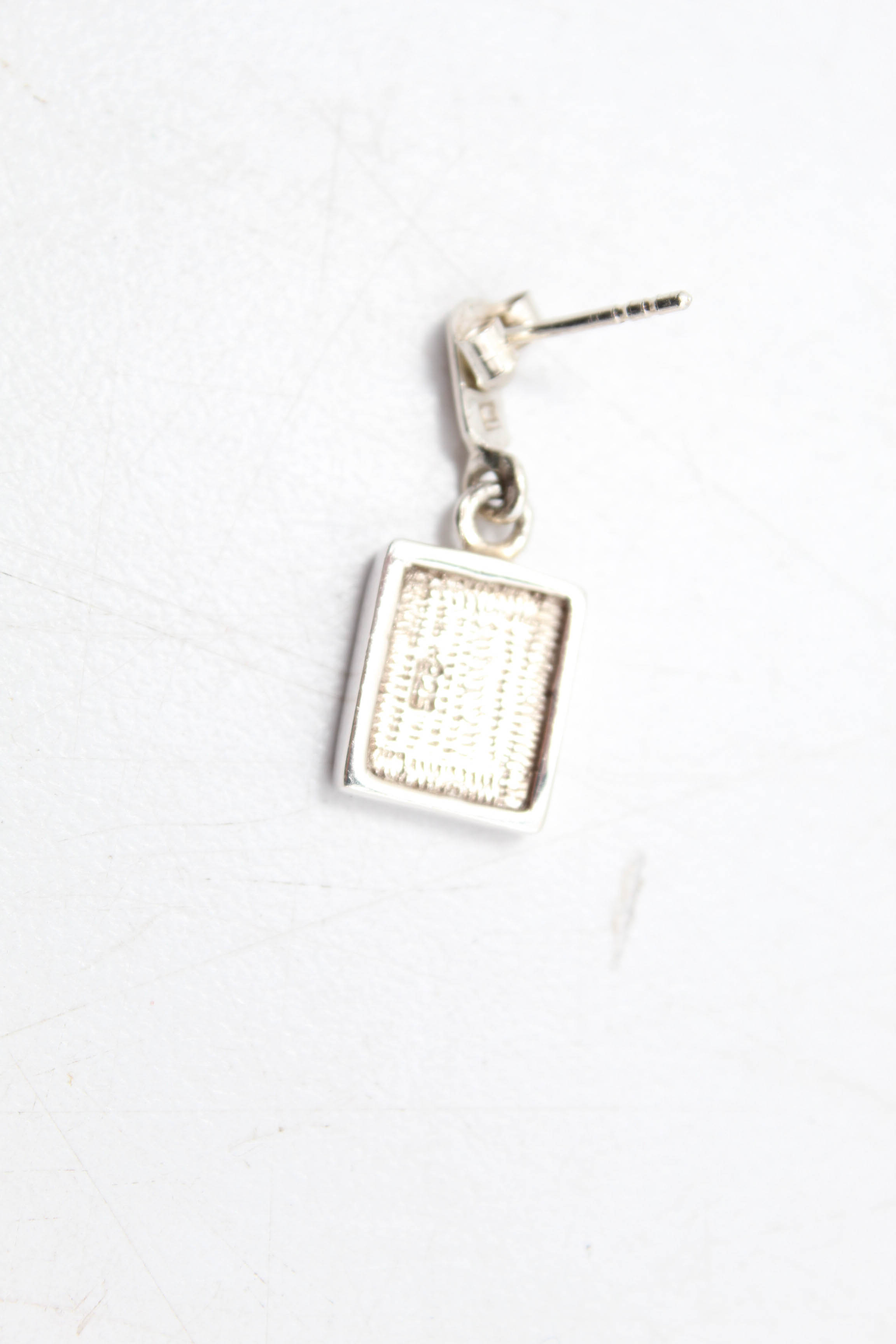 Sterling Silver Abalone and Cubic Zirconia Ring and Earrings