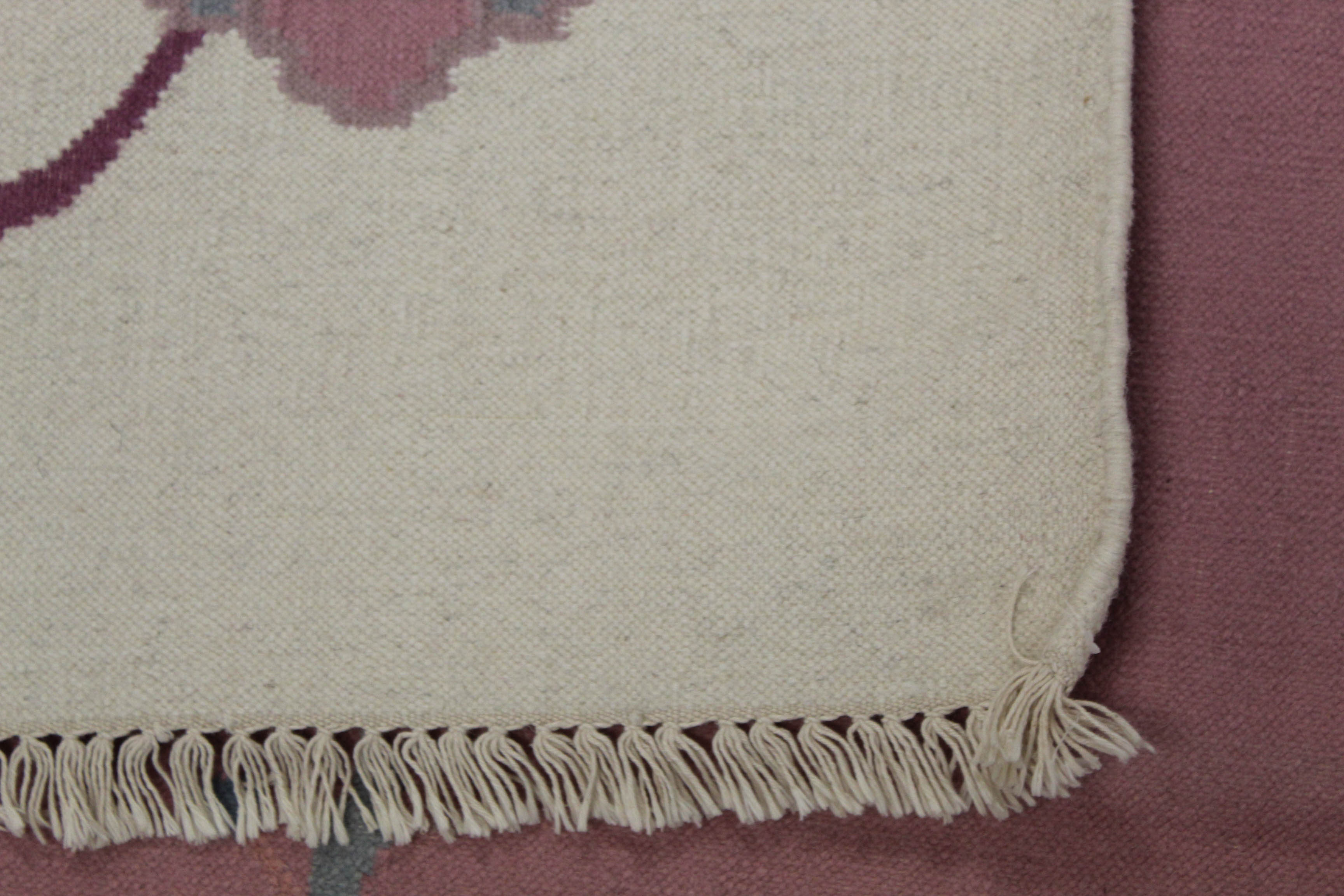 Fine Hand-Woven Indo-Persian Kilim Rug