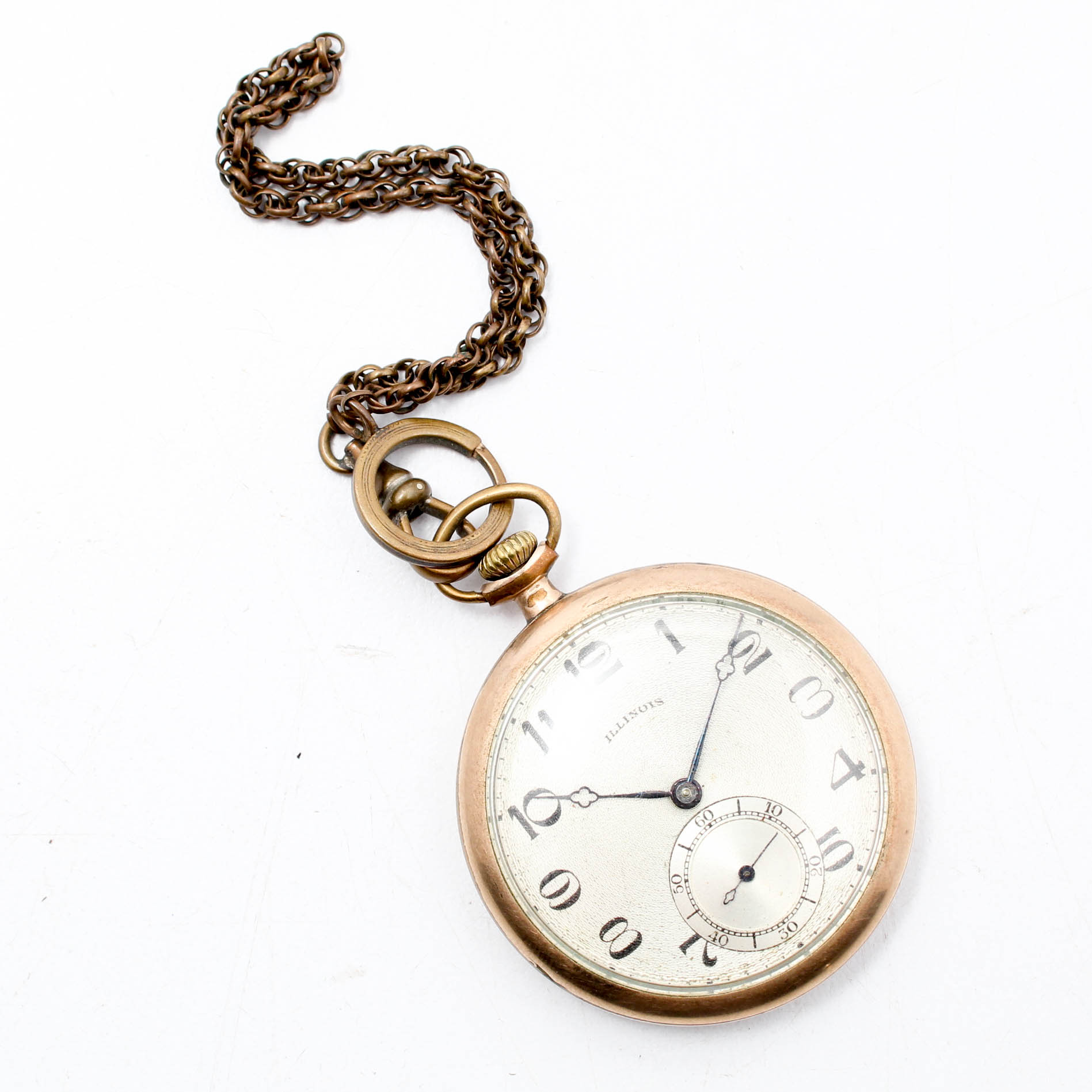 Circa 1922 Gold Filled Illinois Pocket Watch