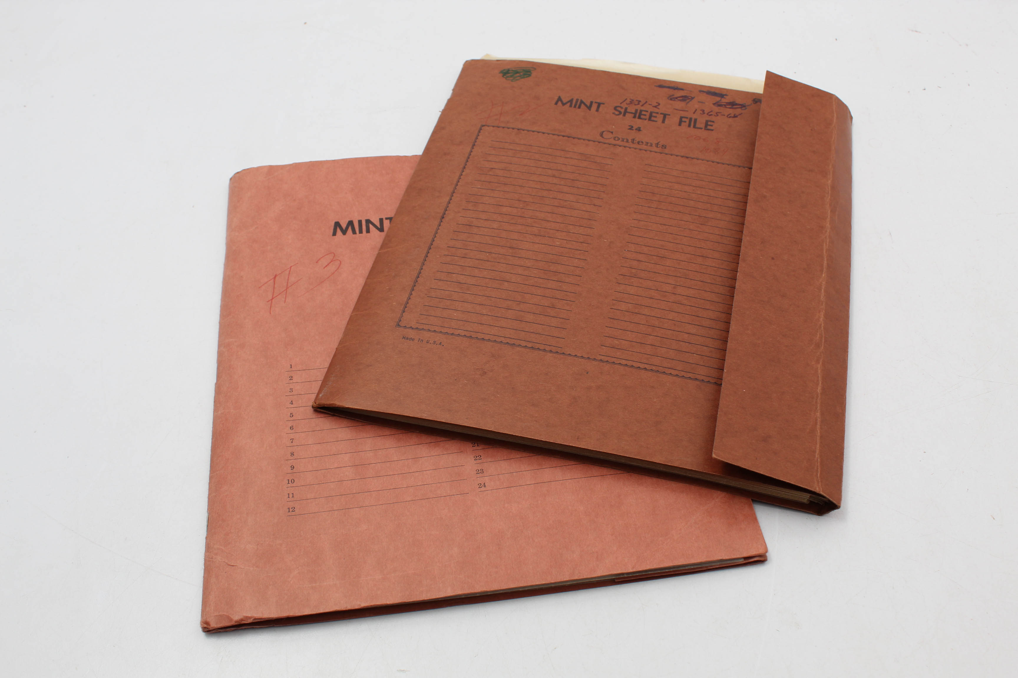 Vintage Mint Stamp Sheets