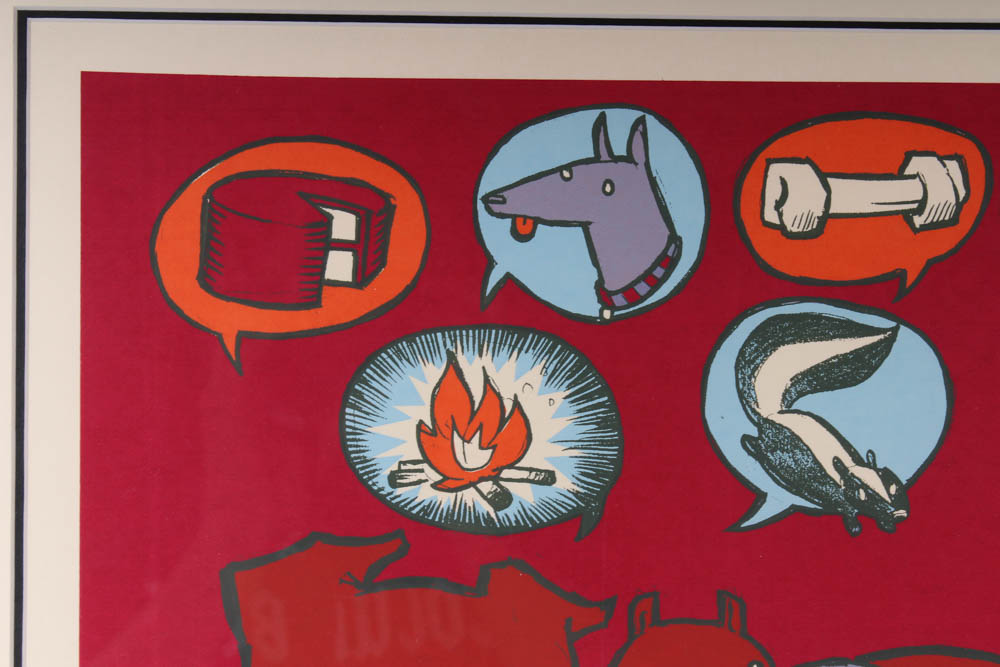 Jay Ryan Limited Edition Serigraph "Dianogah in Dekalb"