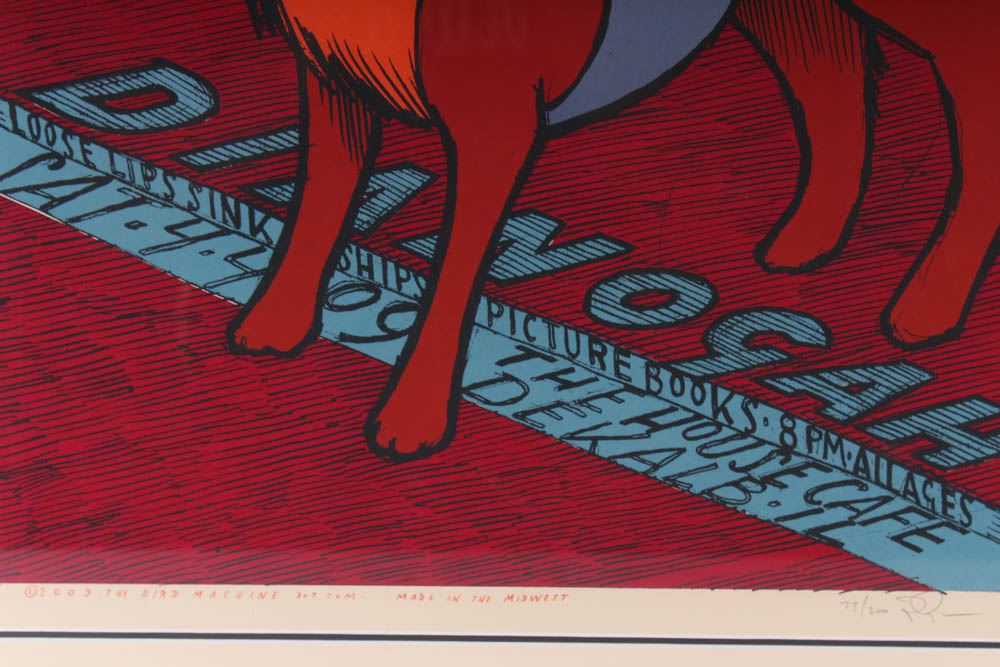 Jay Ryan Limited Edition Serigraph "Dianogah in Dekalb"