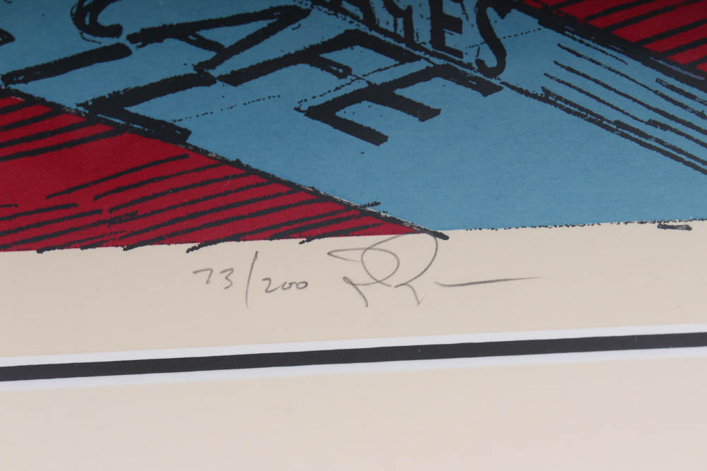 Jay Ryan Limited Edition Serigraph "Dianogah in Dekalb"