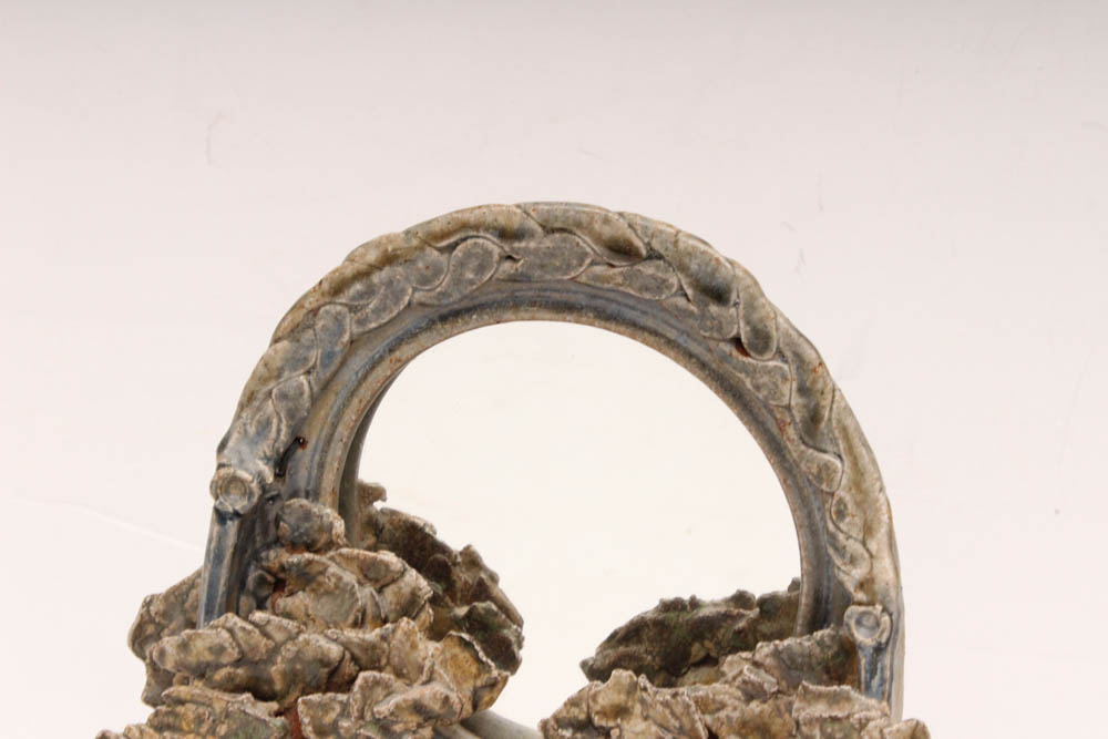 Art Pottery Wall Mirror