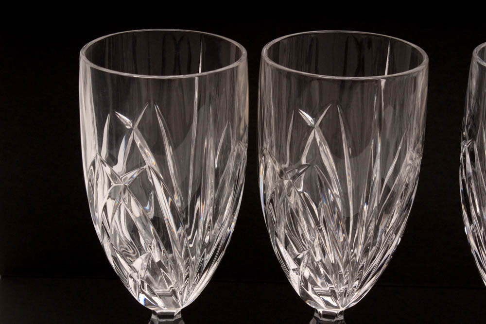 Marquis by Waterford "Brookside" Crystal Iced Tea Glasses