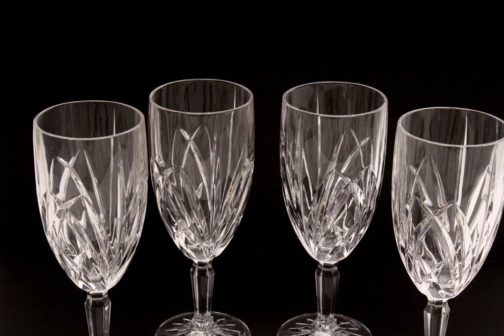Marquis by Waterford "Brookside" Crystal Iced Tea Glasses