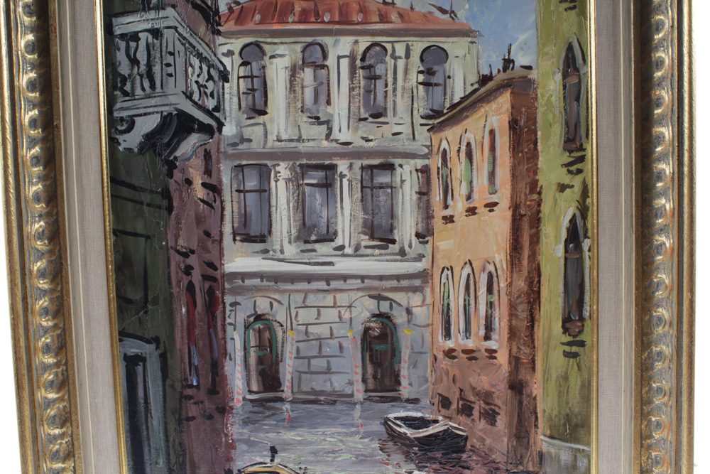 Robert Heyer-Hayes Oil Painting of Venice