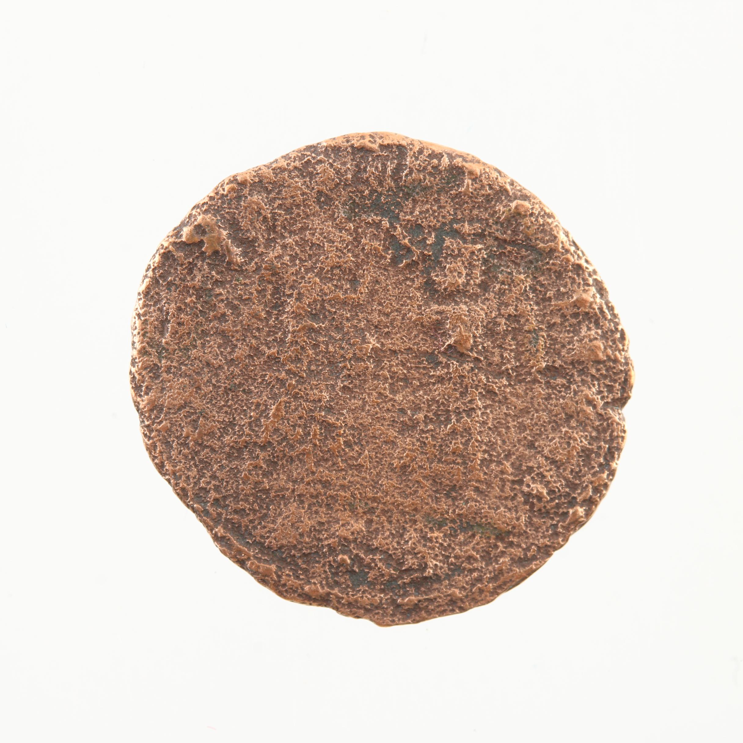 Four Encapsulated Ancient Roman Imperial Bronze AE4 Coins