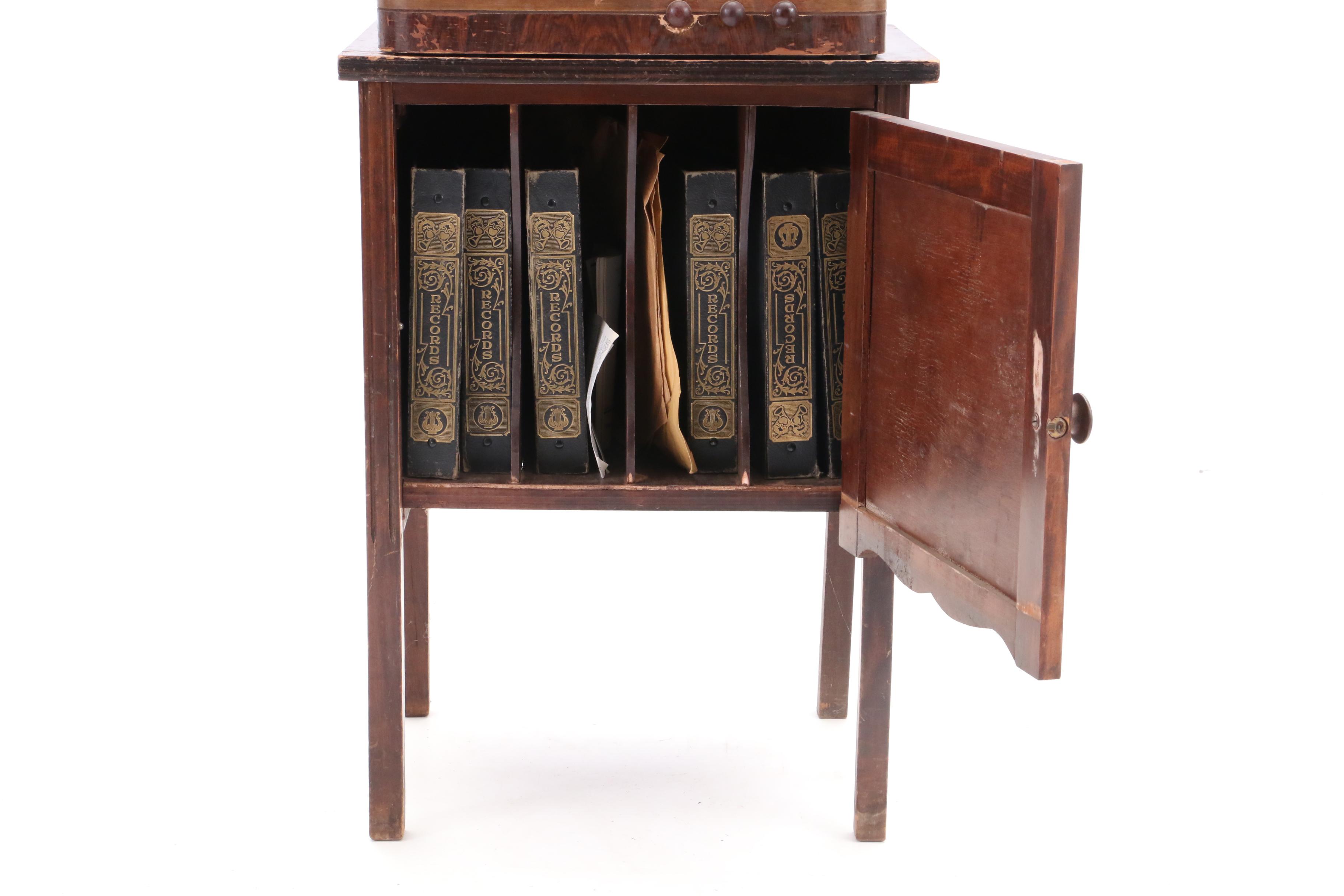 Vintage "Trutone" Radio and Cabinet